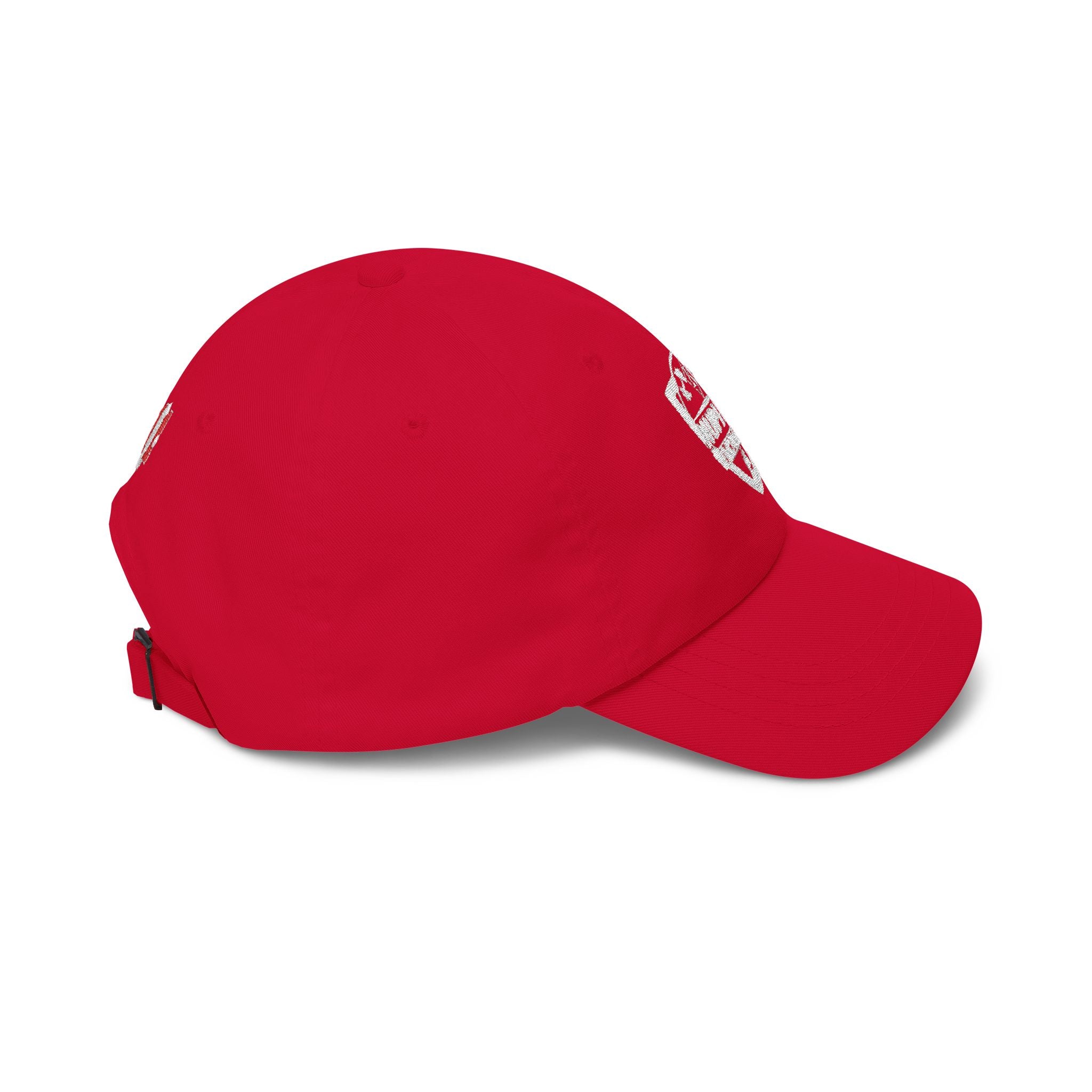 Nupe Fit Athletics Crimson Embroidered Classic Dad Cap