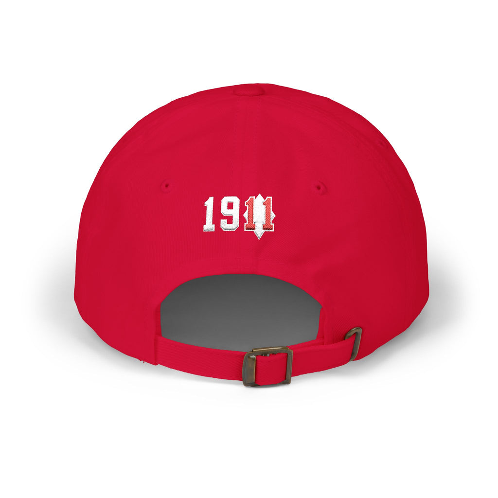 Nupe Fit Athletics Crimson Embroidered Classic Dad Cap