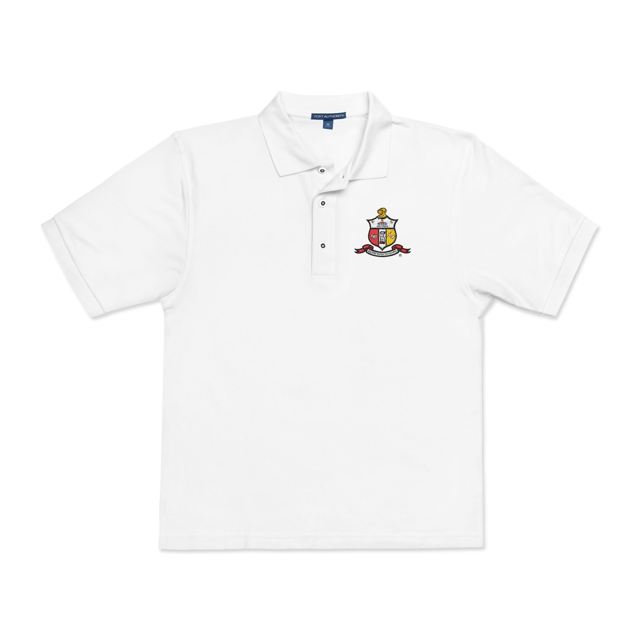 Kappa Alpha Psi Coat of Arms Embroidered Polo Shirt