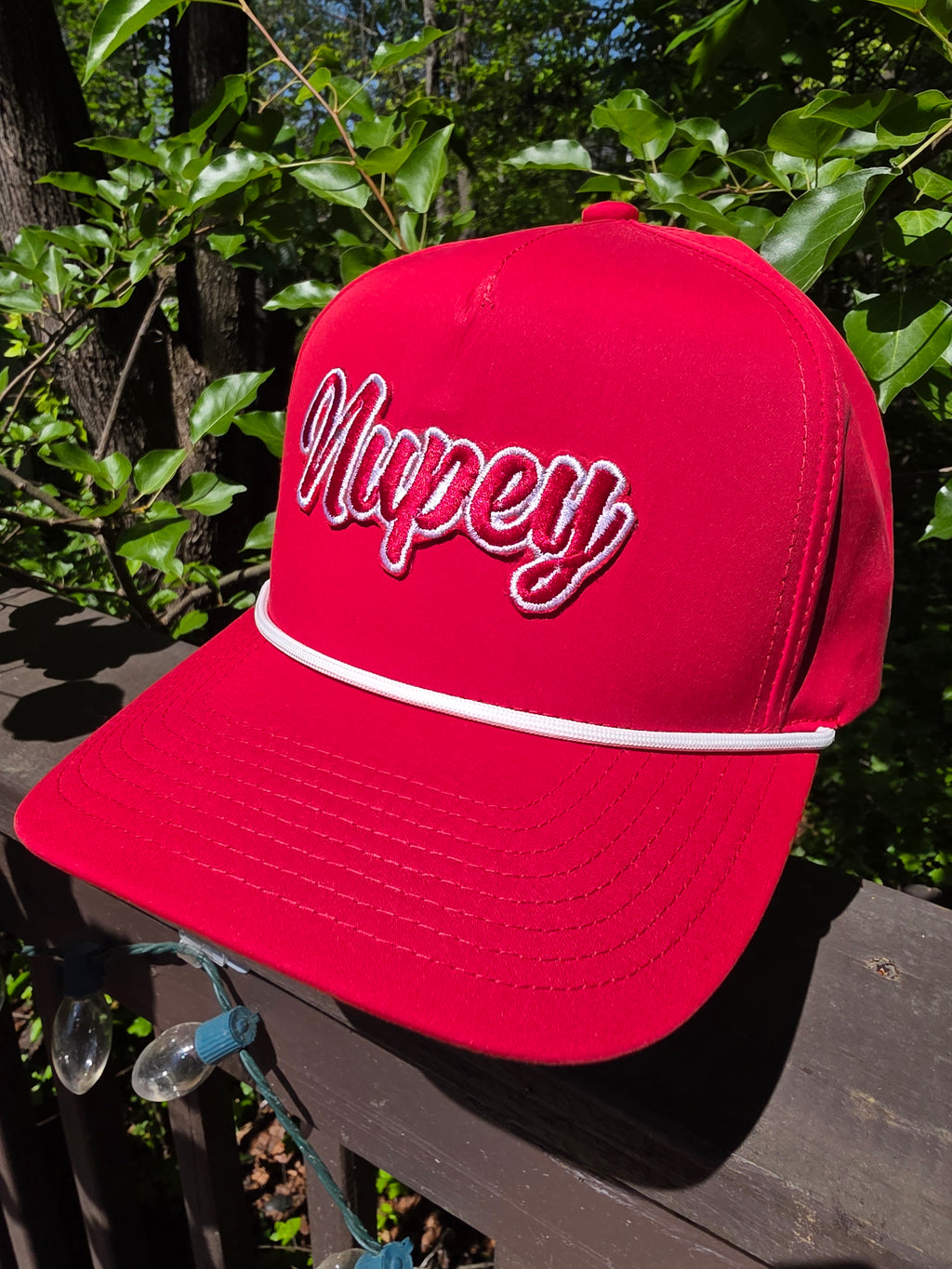 Kappa Alpha Psi Red Nupey Lightweight Rope Cap