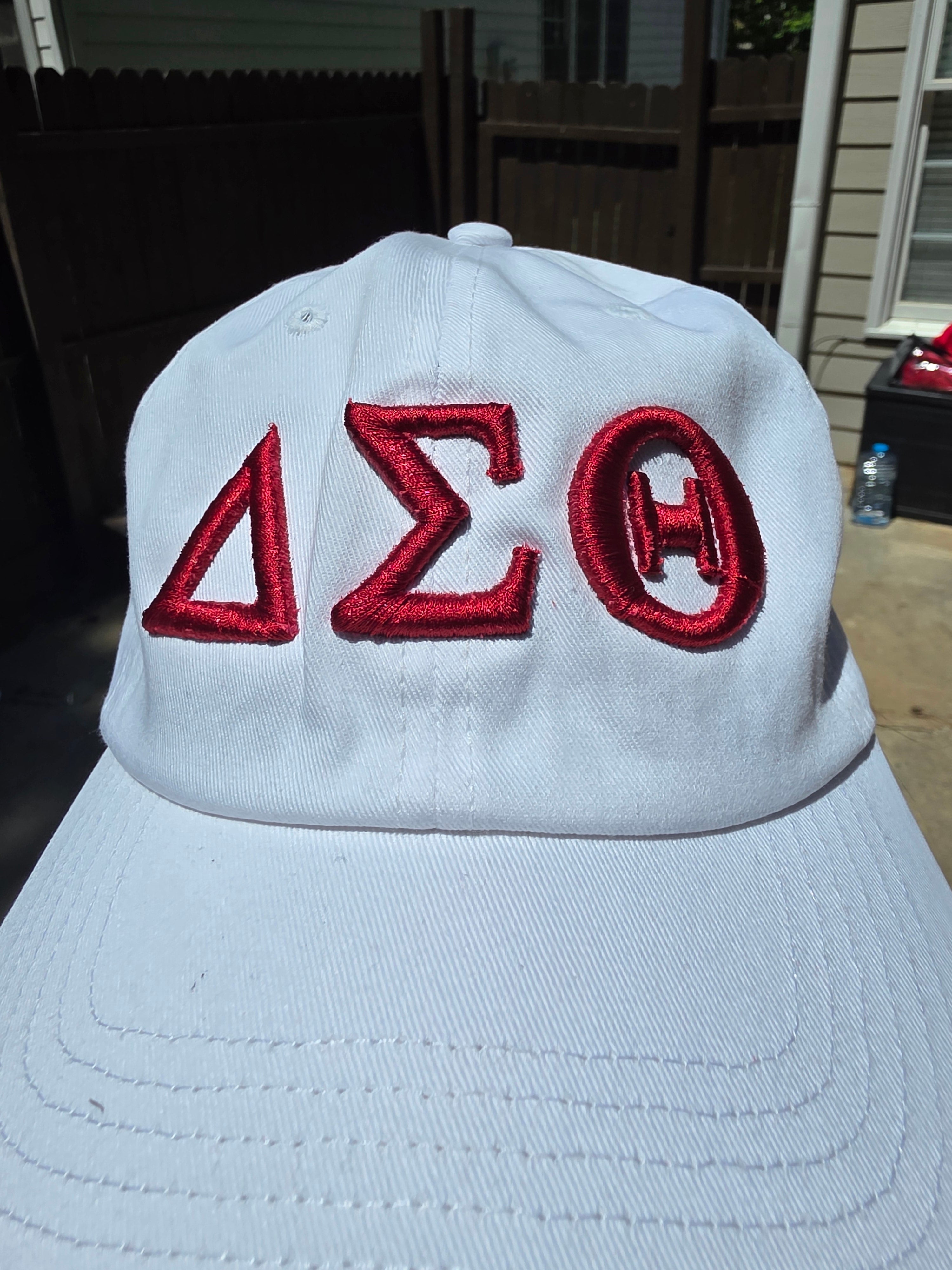 Delta Sigma Theta Embroidered Dad Cap