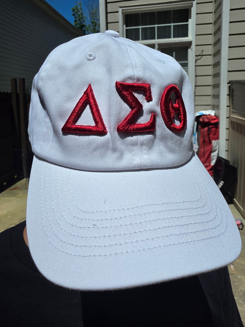 Delta Sigma Theta Embroidered Dad Cap