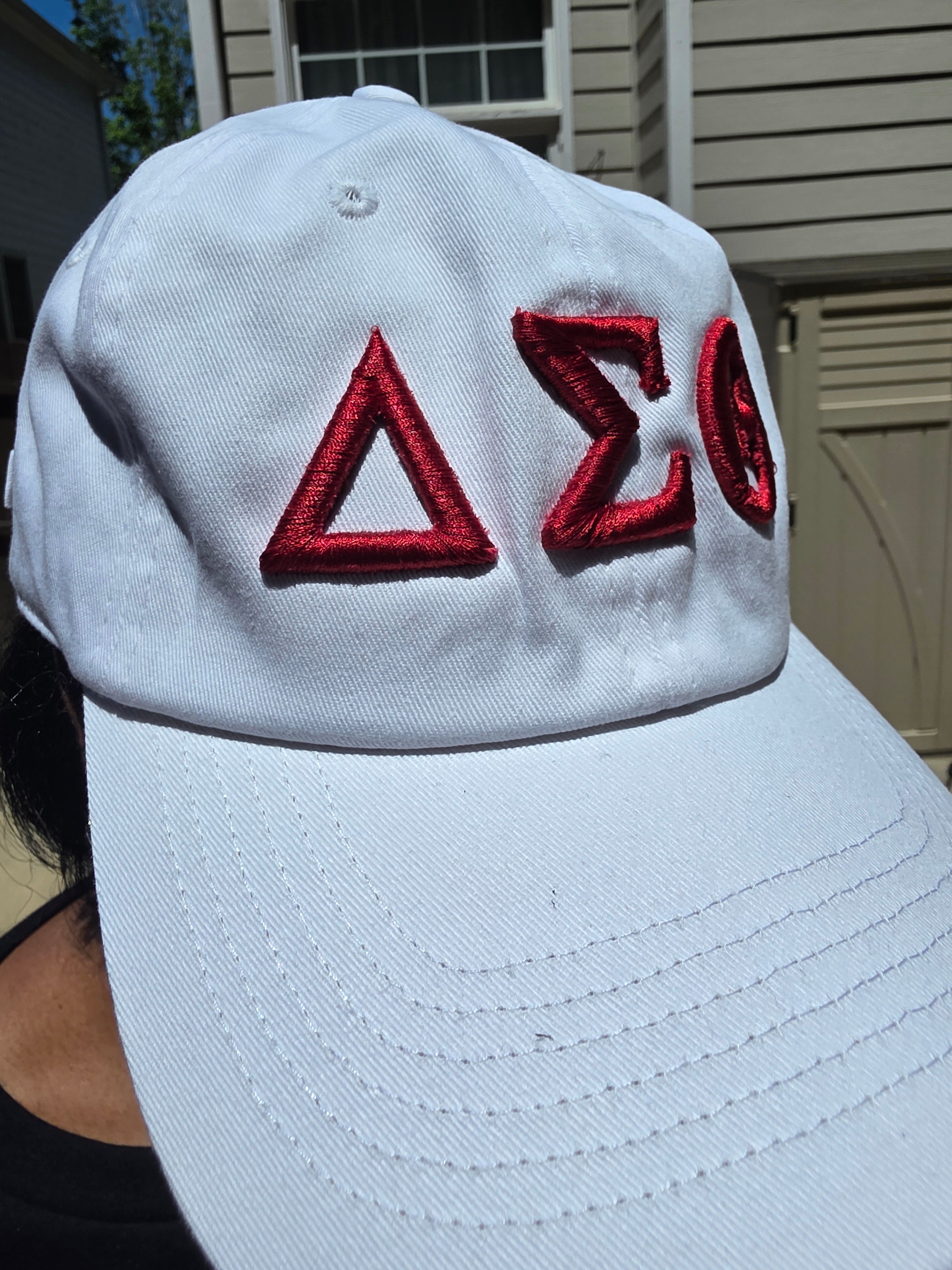 Delta Sigma Theta Embroidered Dad Cap
