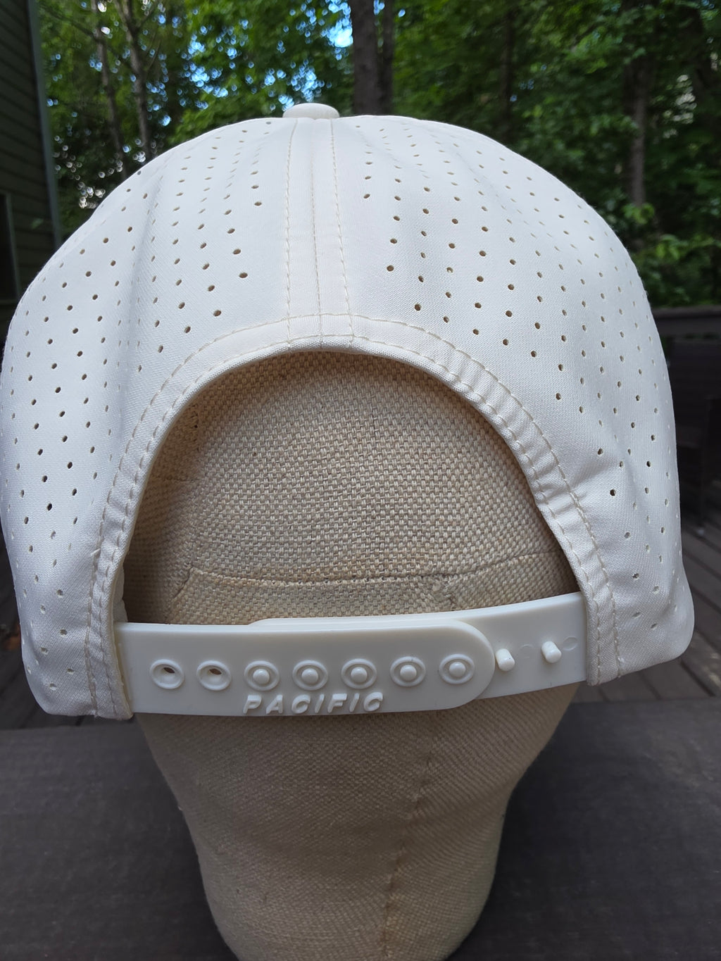 Kappa Alpha Psi Cream Perforated Performance Golf Hat