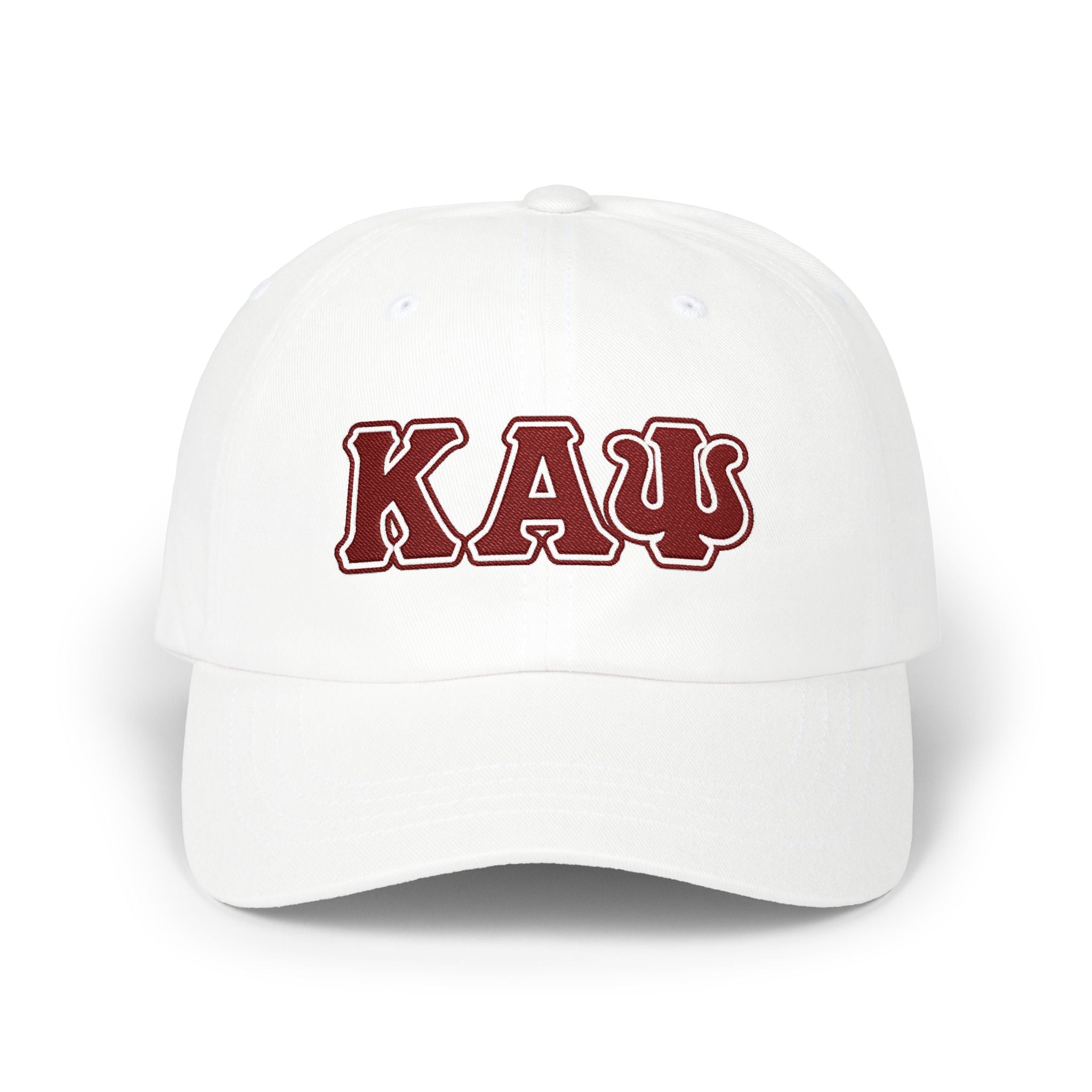 Kappa Alpha Psi Embroidered Dad Cap — 3-Letter Fraternity Baseball Hat