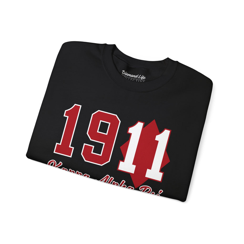 Kappa Alpha Psi Diamond 1911 Crewneck Sweatshirt