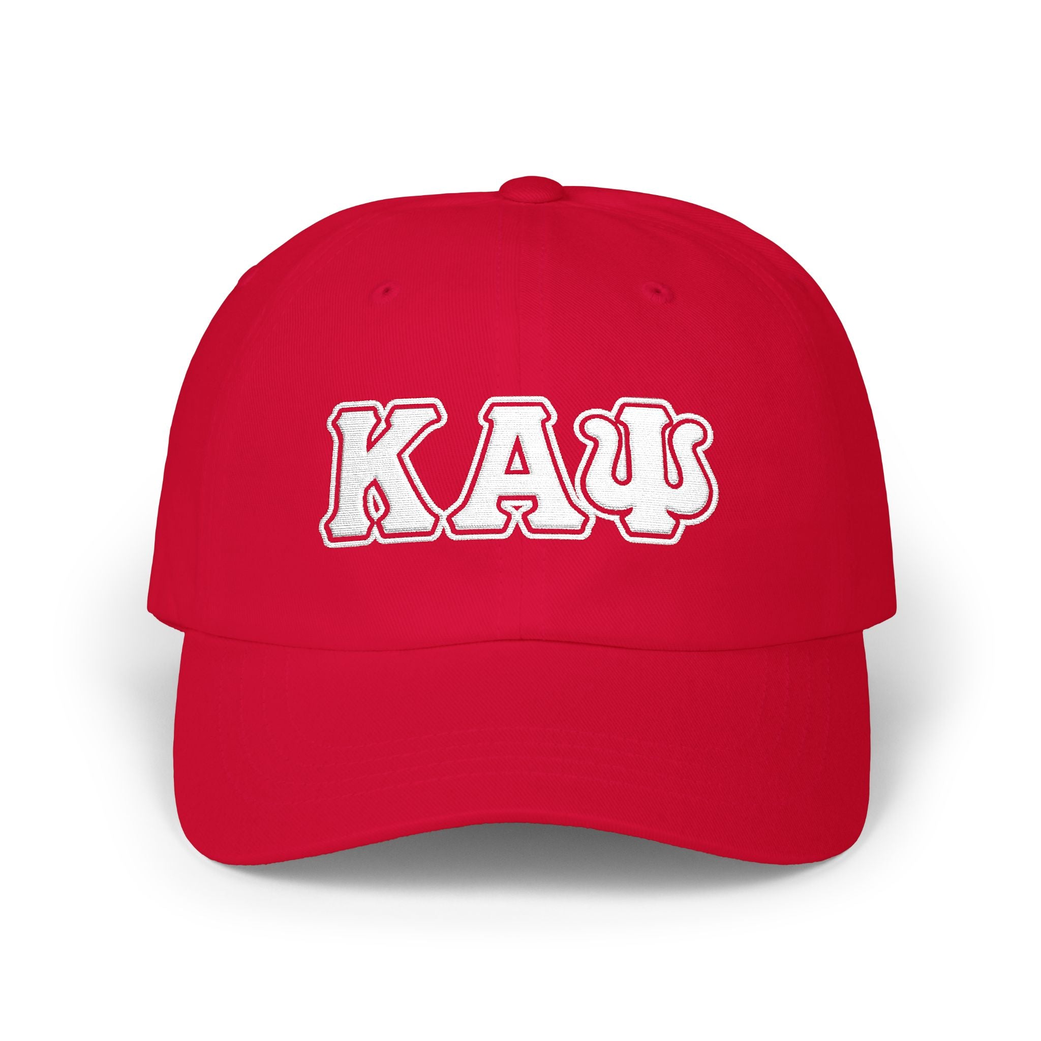 Kappa Alpha Psi Embroidered Dad Cap — 3-Letter Fraternity Hat