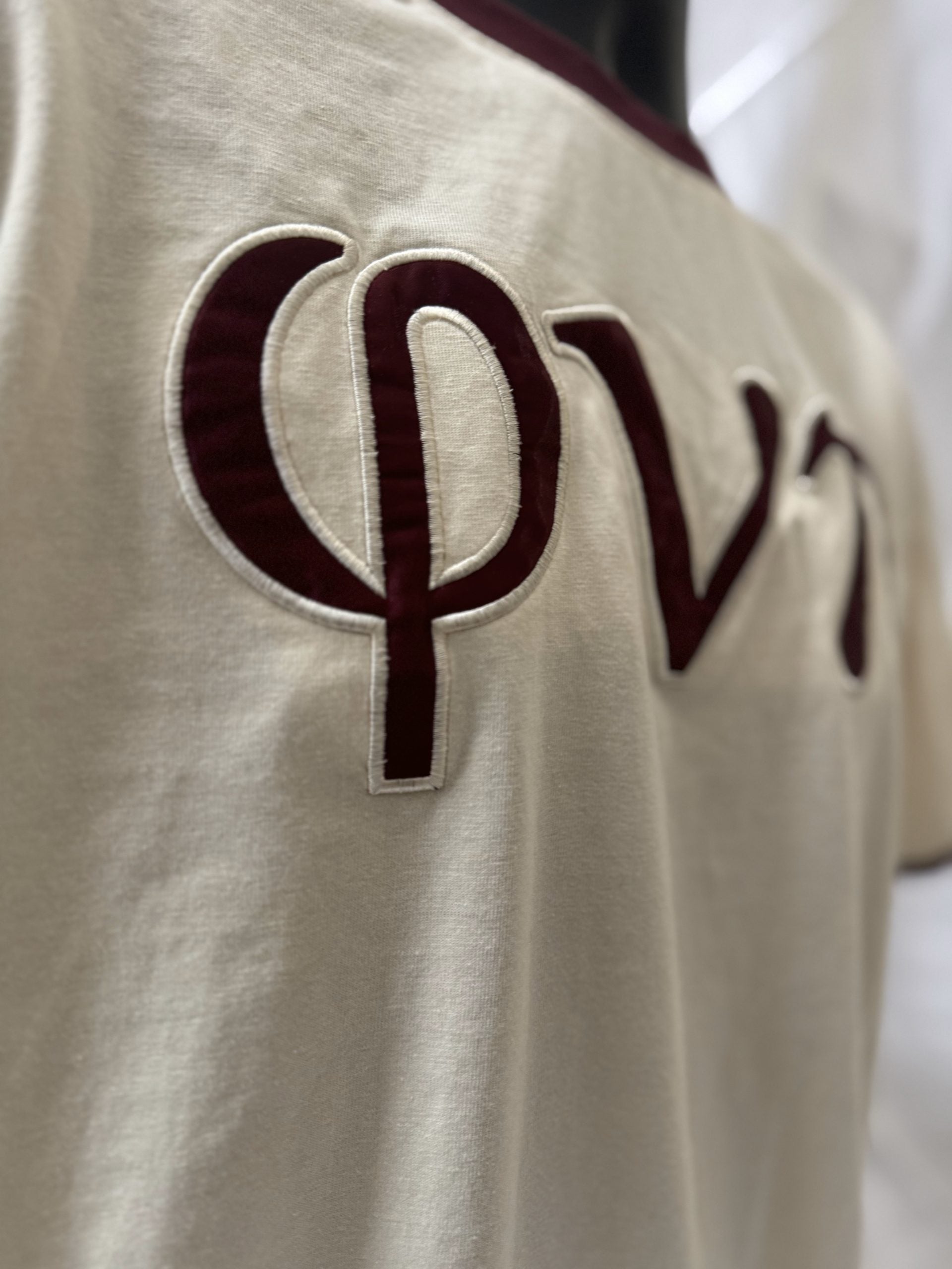 Kappa Alpha Psi Phi Nu Pi Cream Ringer Tee image 1