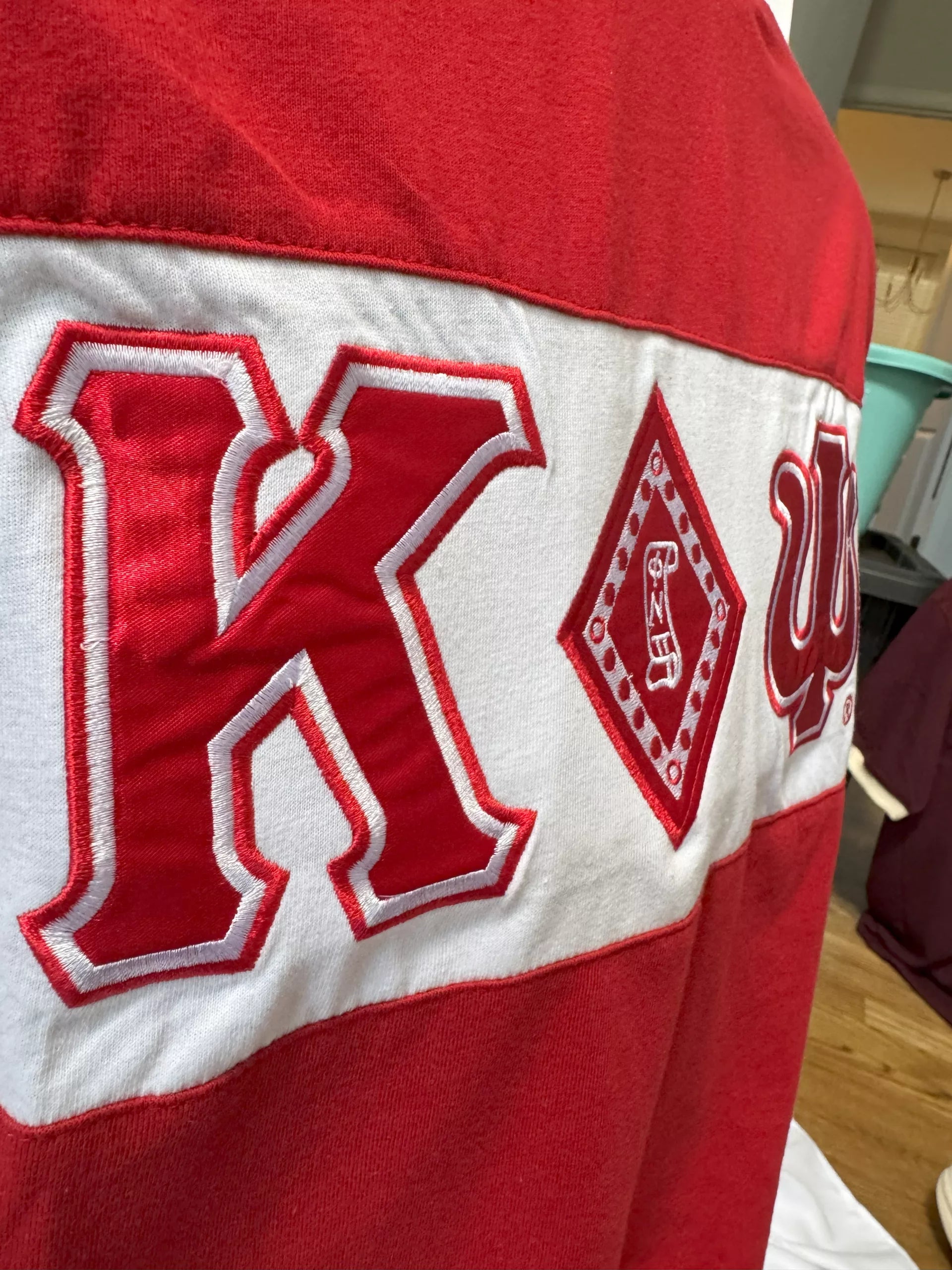 Kappa Alpha Psi Diamond Premium Embroidered T-Shirt image 2