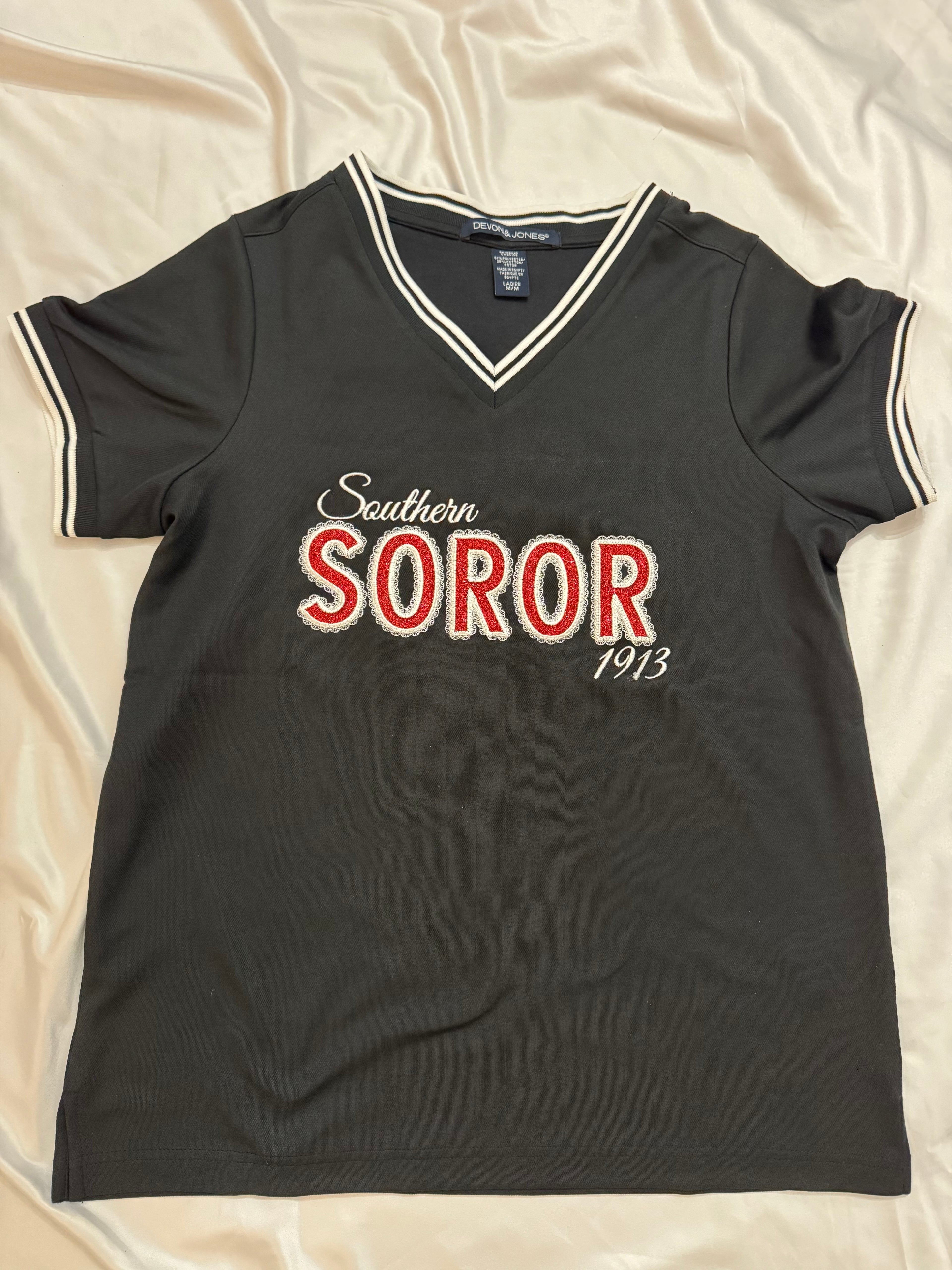 Southern Soror V-Neck Jersey