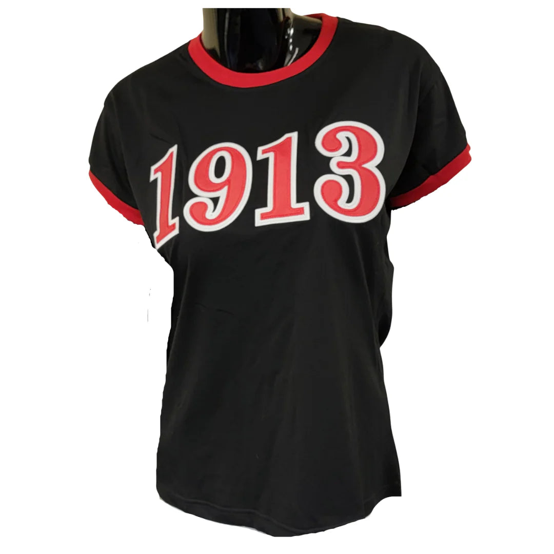 Delta Sigma Theta 1913 Ringer Tee
