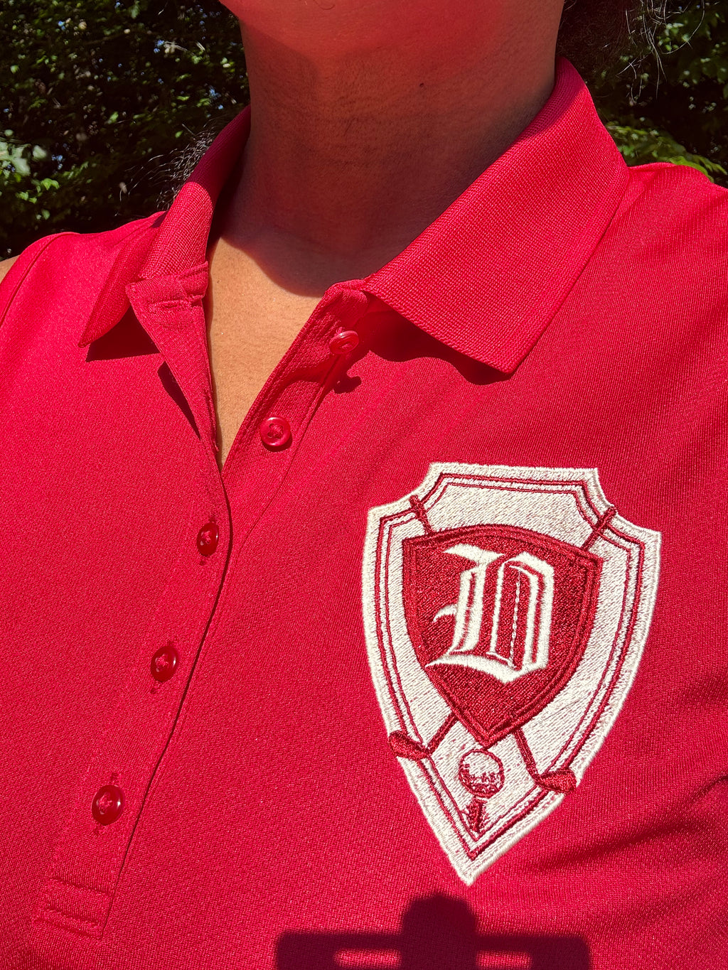 Delta Sigma Theta Sleeveless Golf Polo