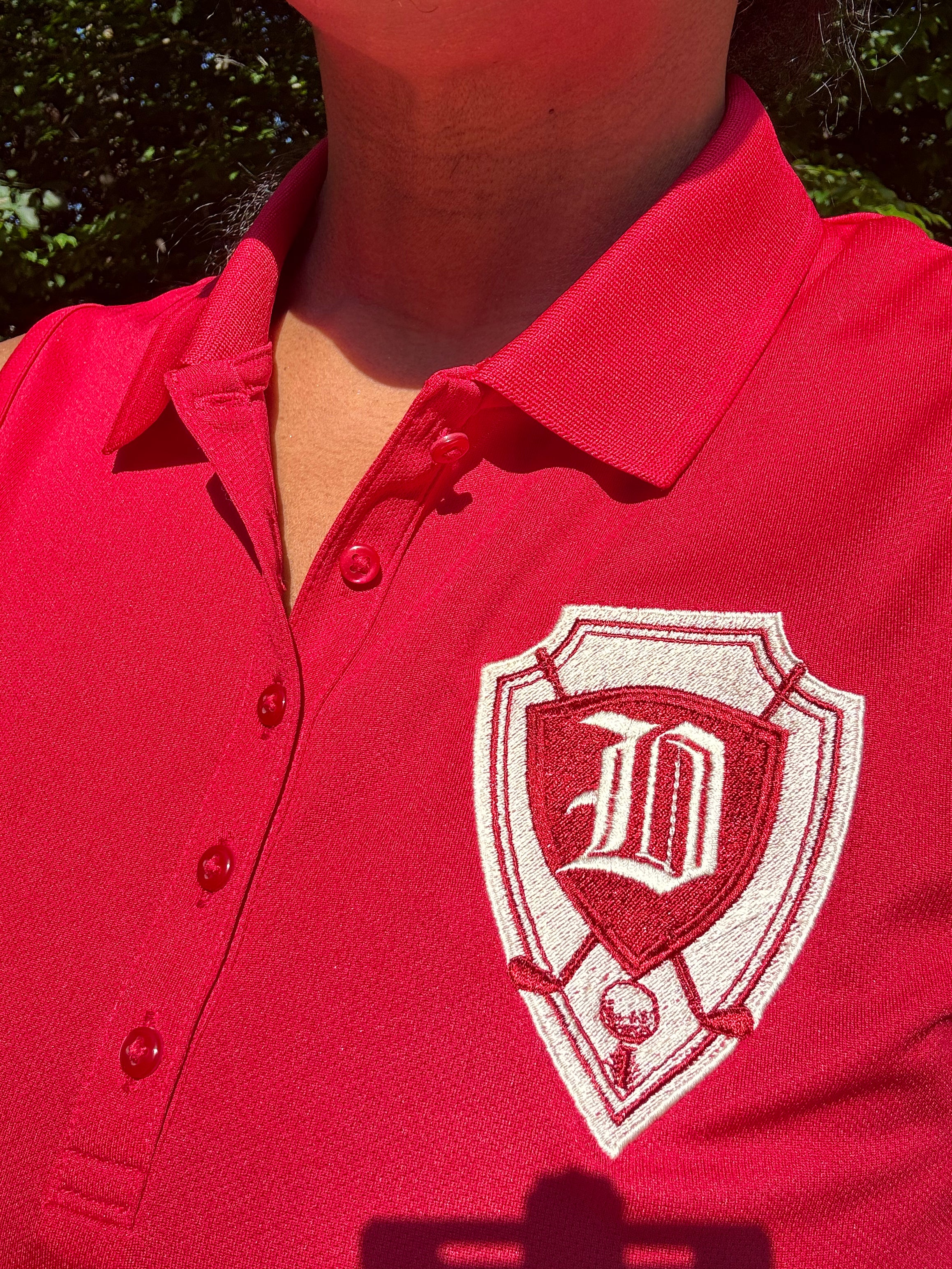 Delta Sigma Theta Sleeveless Golf Polo
