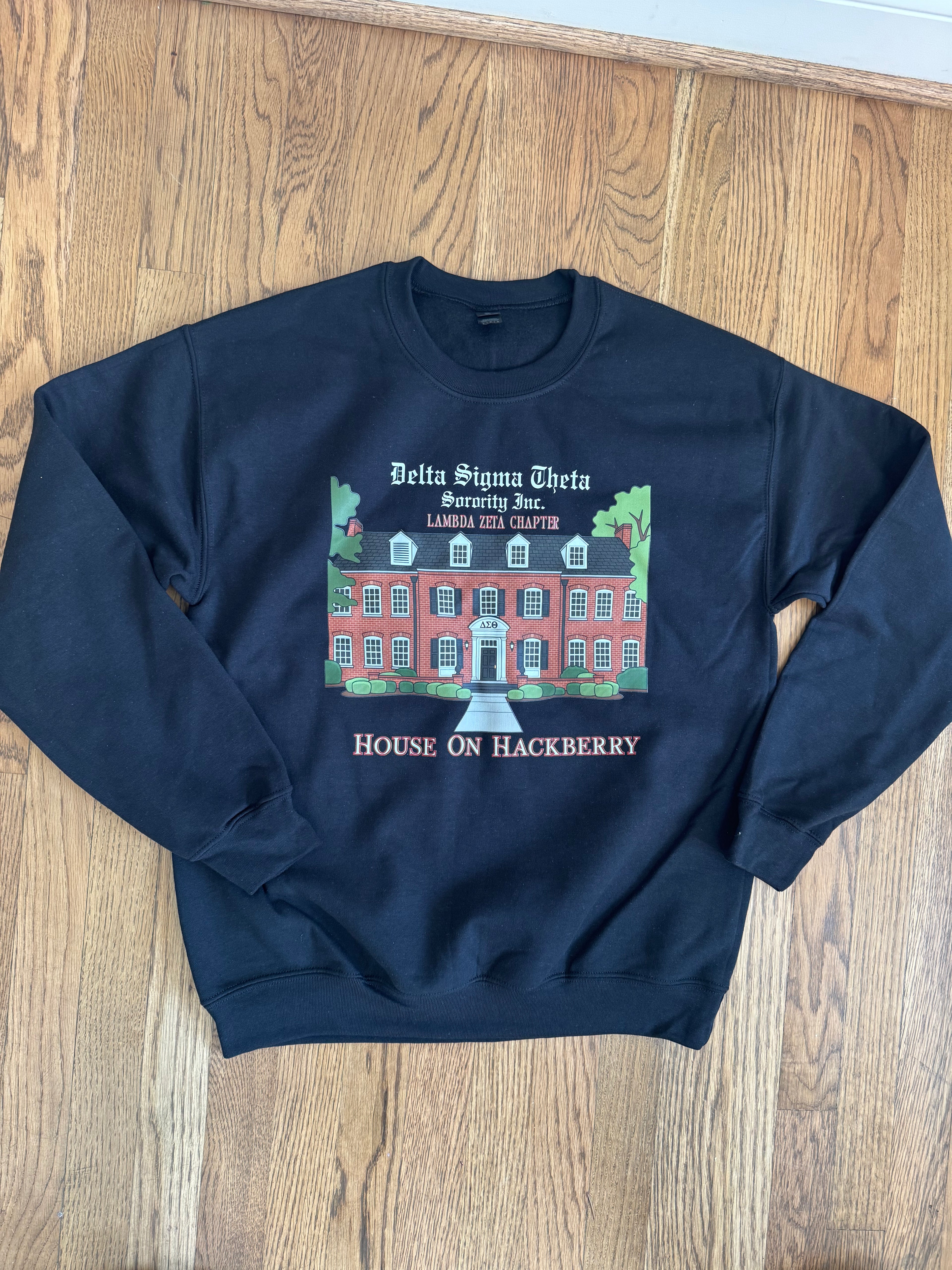 LZ's First House Black Sweatshirt