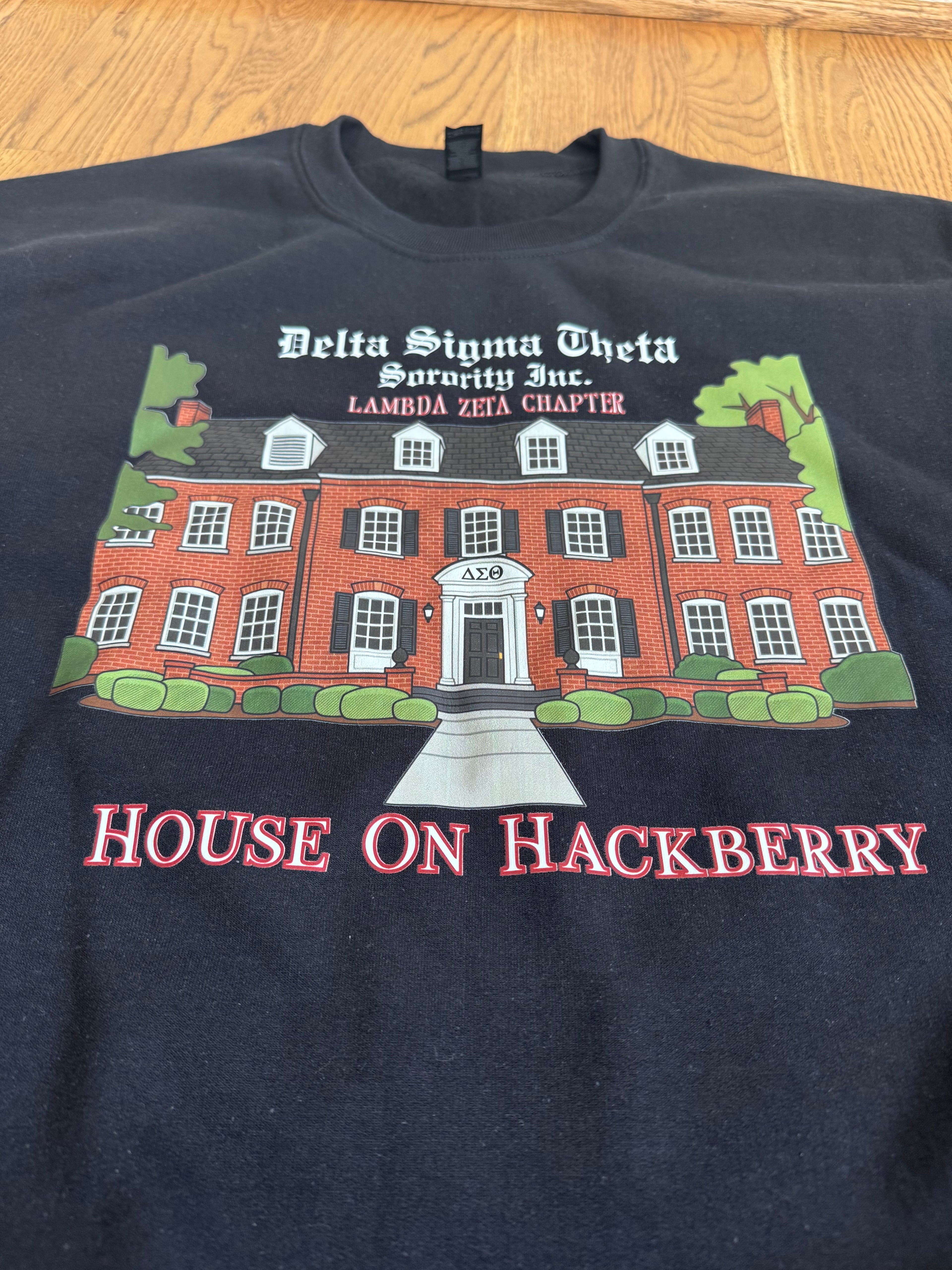 LZ's First House Black Sweatshirt