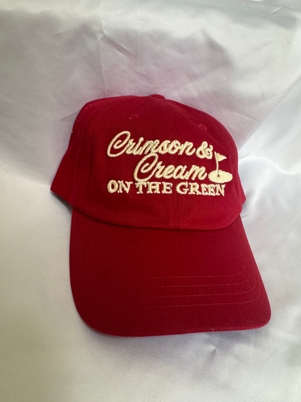 Crimson and Cream on The Green Hat