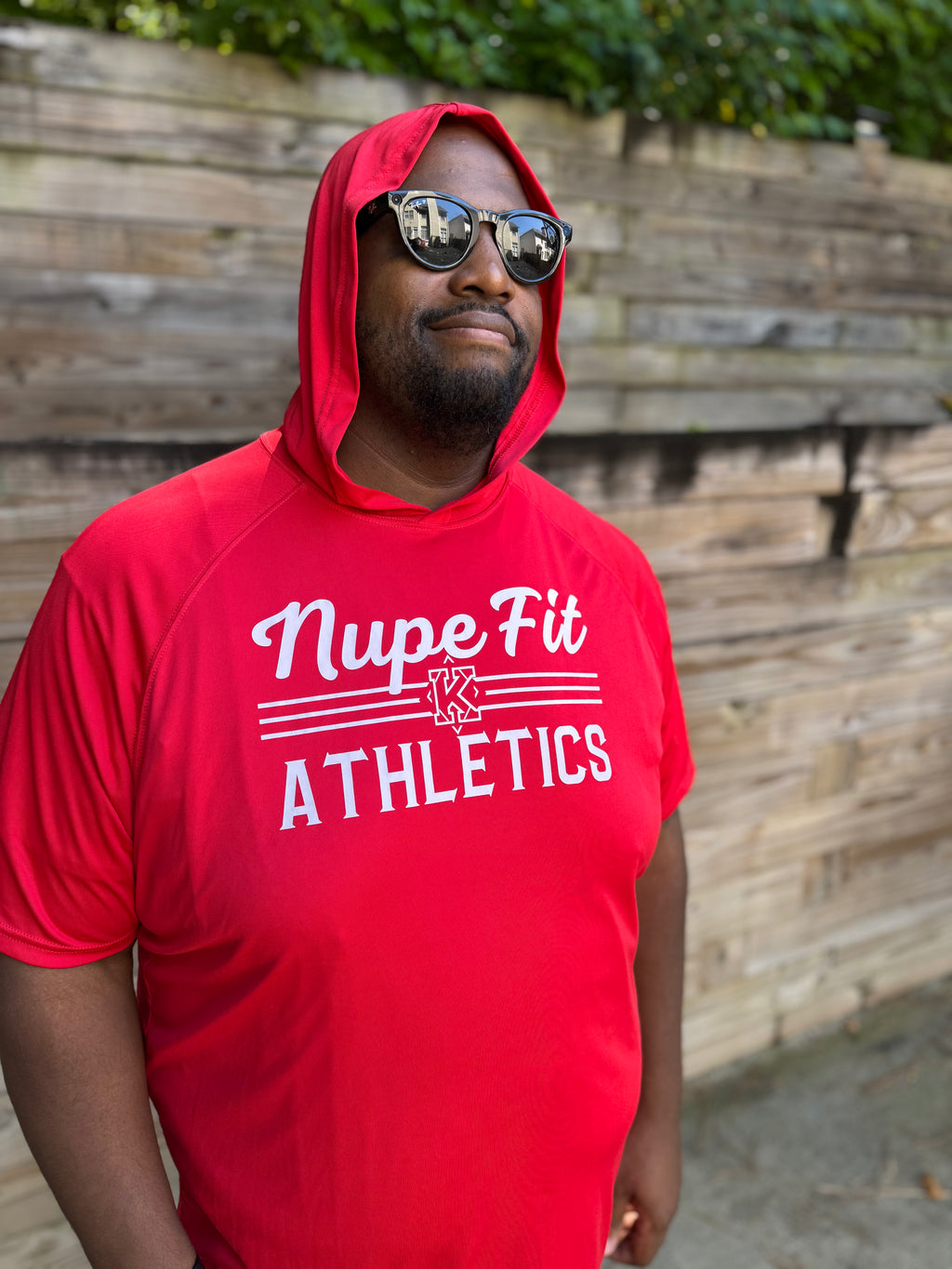 Nupe Fit Short Sleeve Hooded Tee