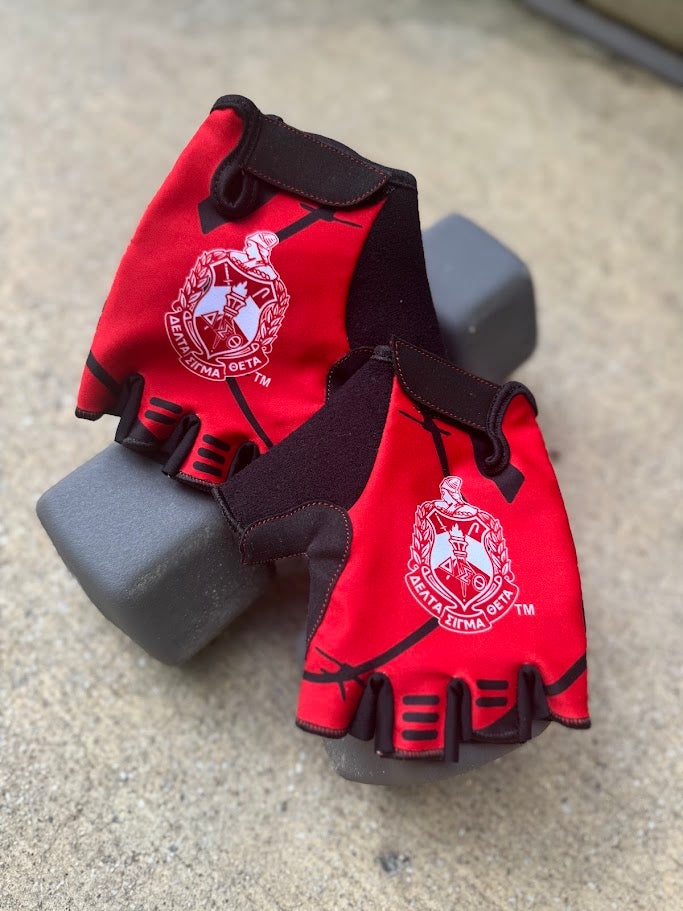Delta Sigma Theta Workout Gloves