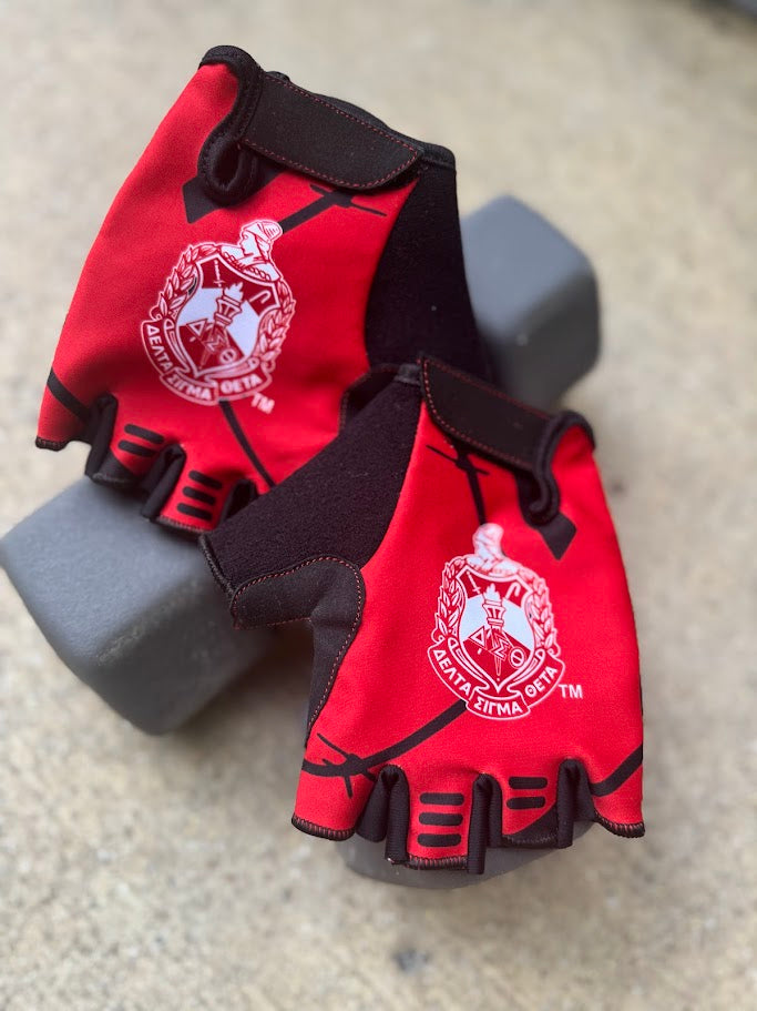 Delta Sigma Theta Workout Gloves