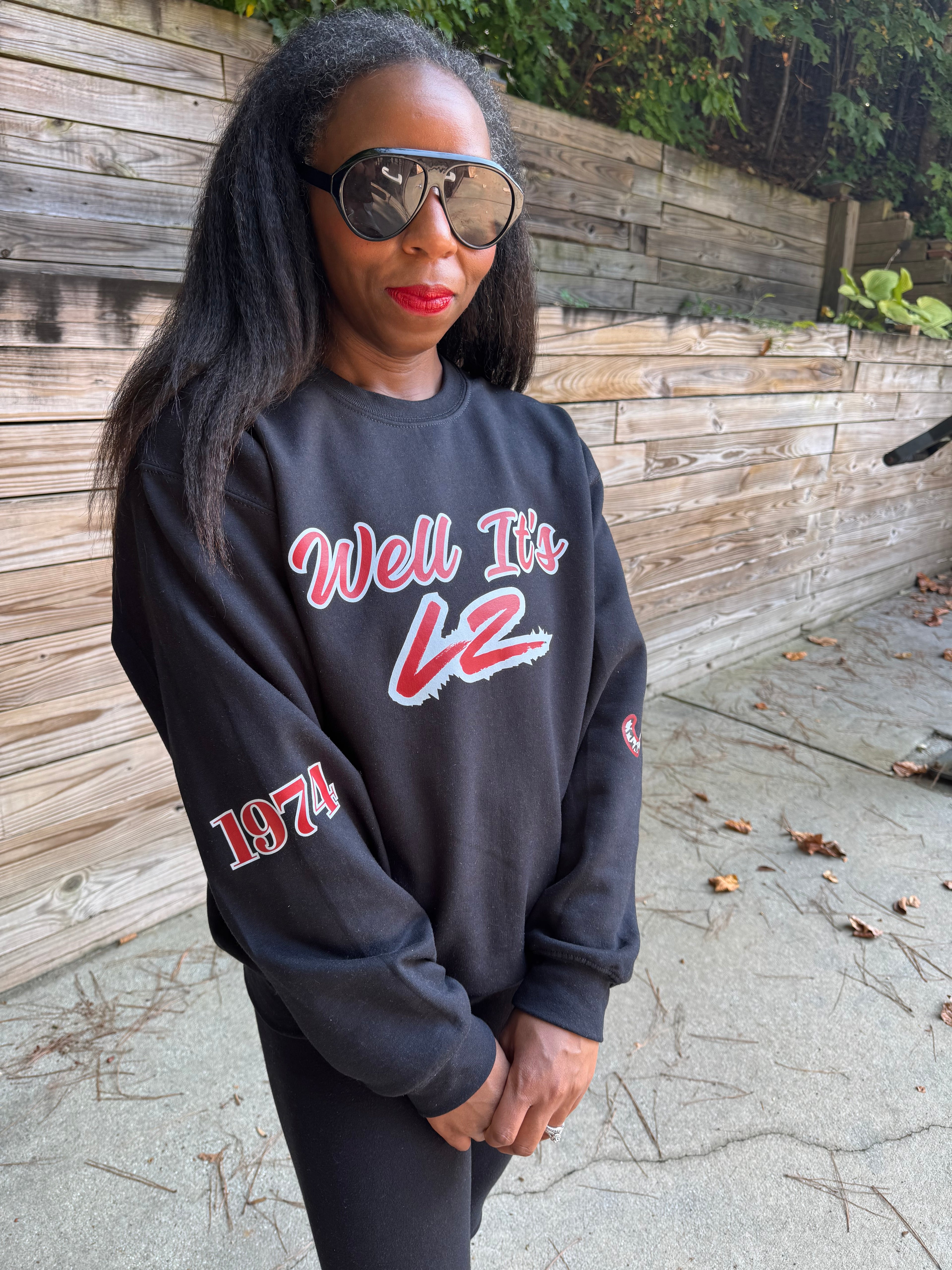 Well It's LZ Screen Print Sweatshirt