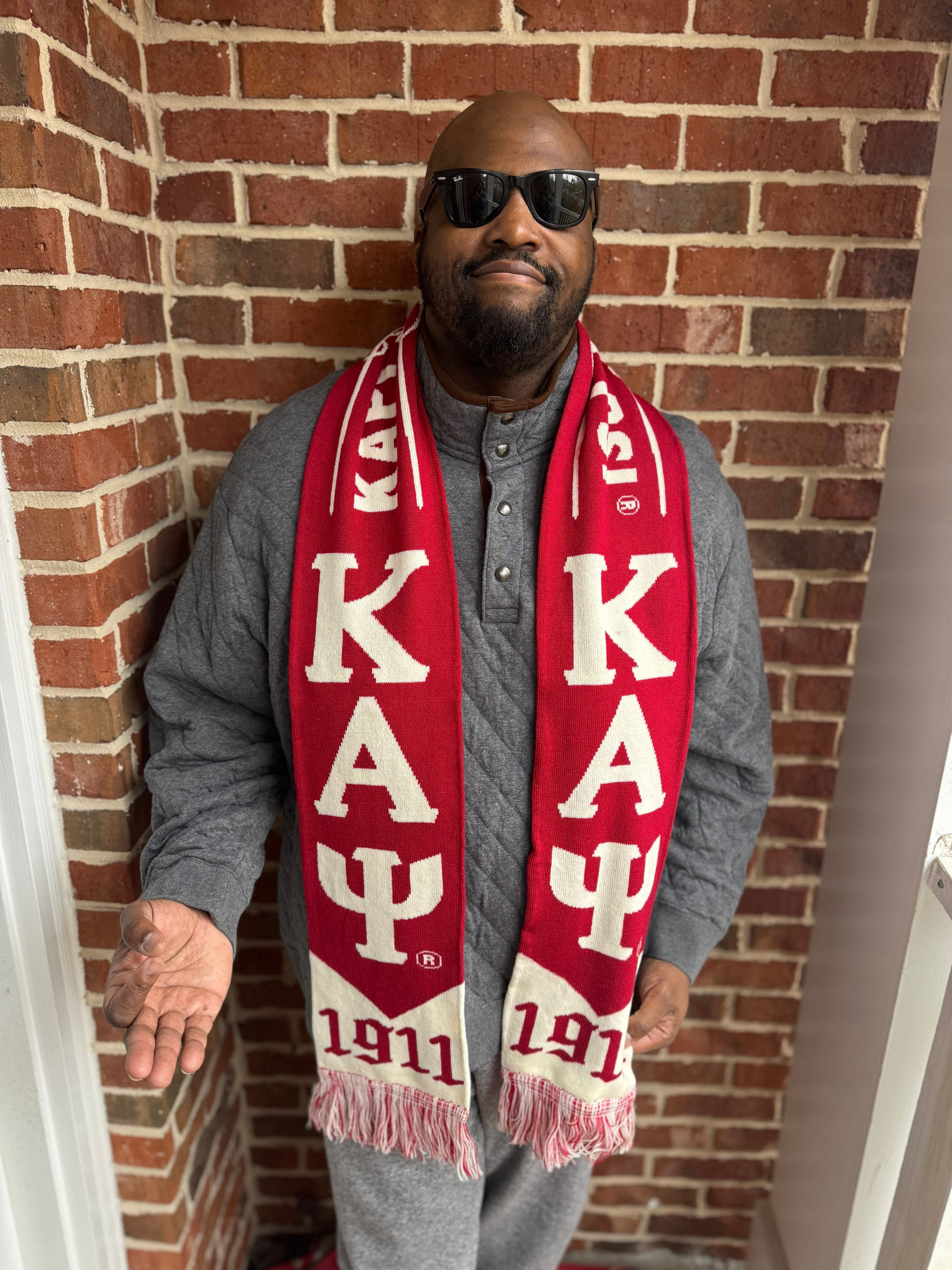 Kappa Alpha Psi 80 X 7 Inch Scarf