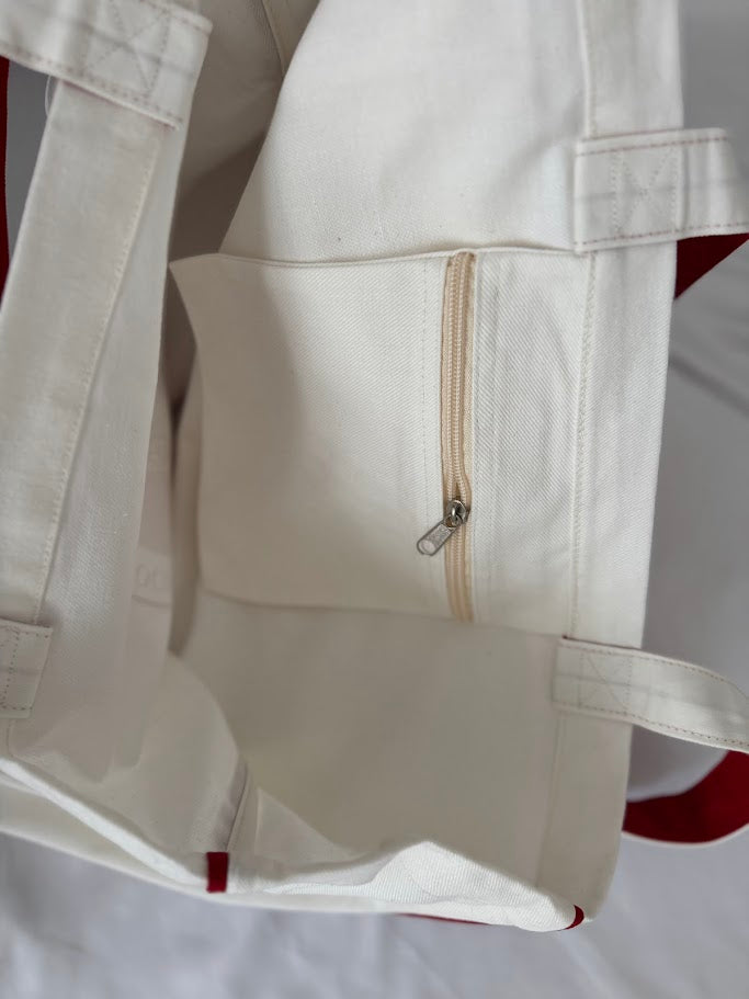 Delta Sigma Theta Cotton Tote Bag