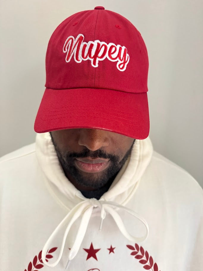 Kappa Alpha Psi Red Nupey Embroidered Dad Cap