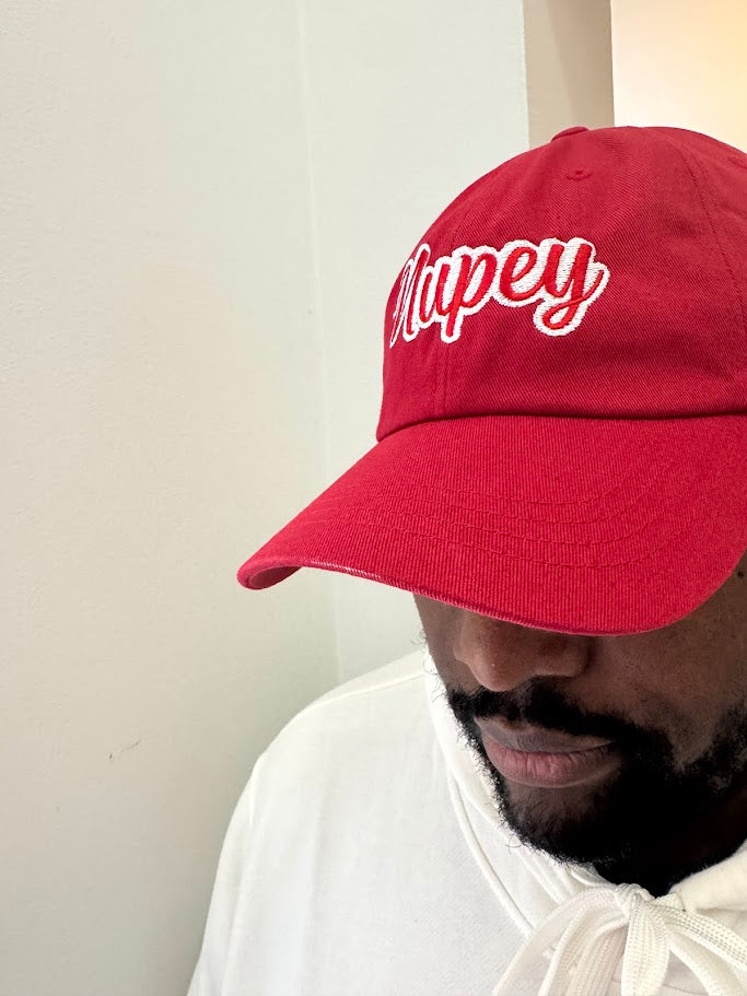 Kappa Alpha Psi Red Nupey Embroidered Dad Cap