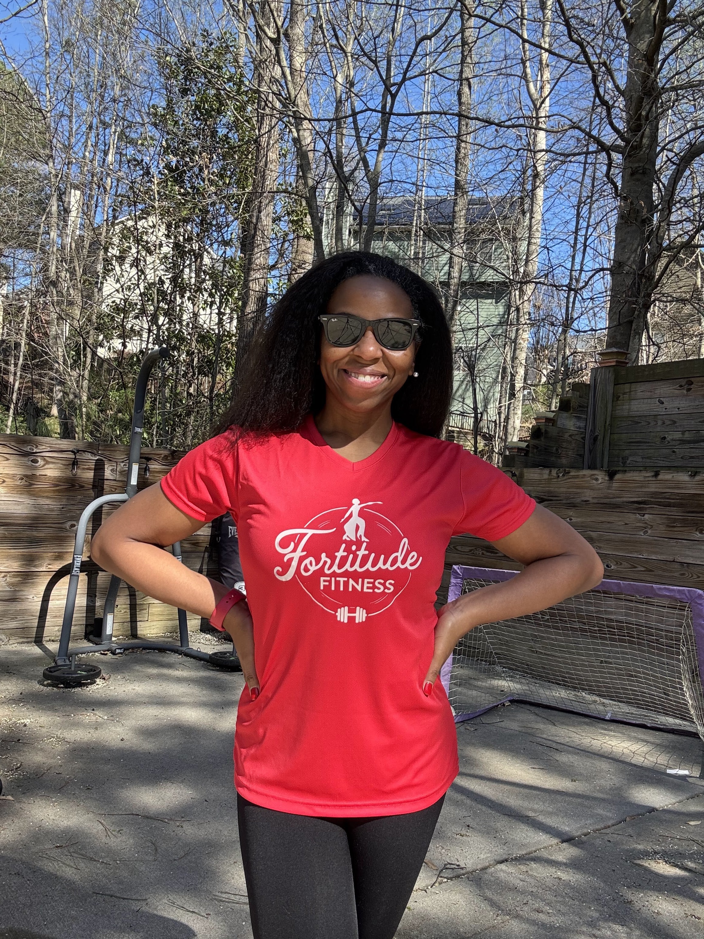 Fortitude Short Sleeve V-Neck Dri-Fit