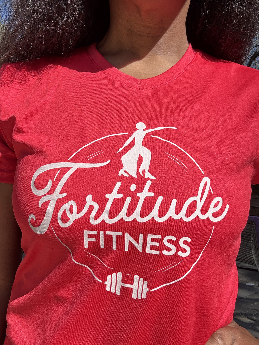 Fortitude Short Sleeve V-Neck Dri-Fit