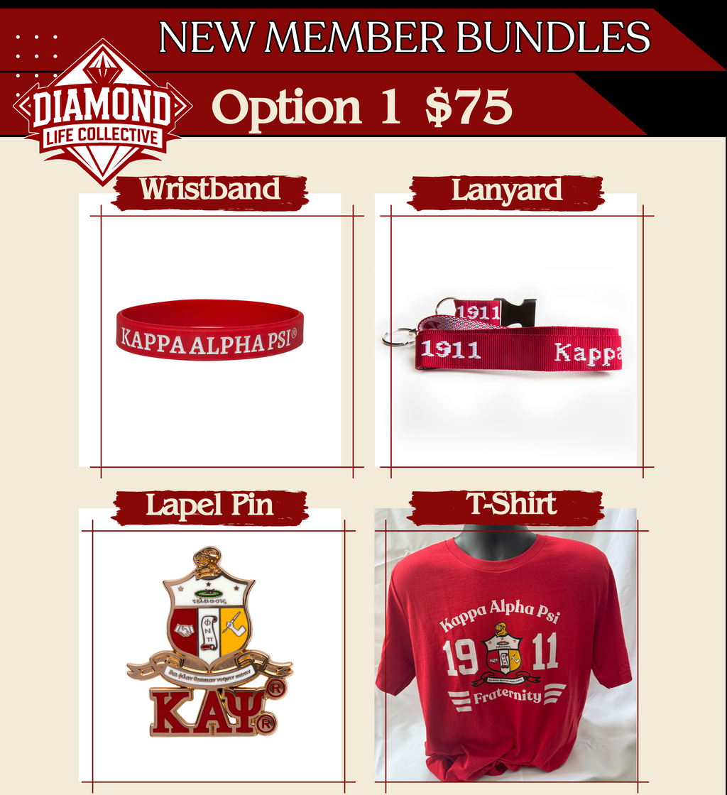 Kappa Alpha Psi New Member Gift | Probate Gift Bundle Package 1