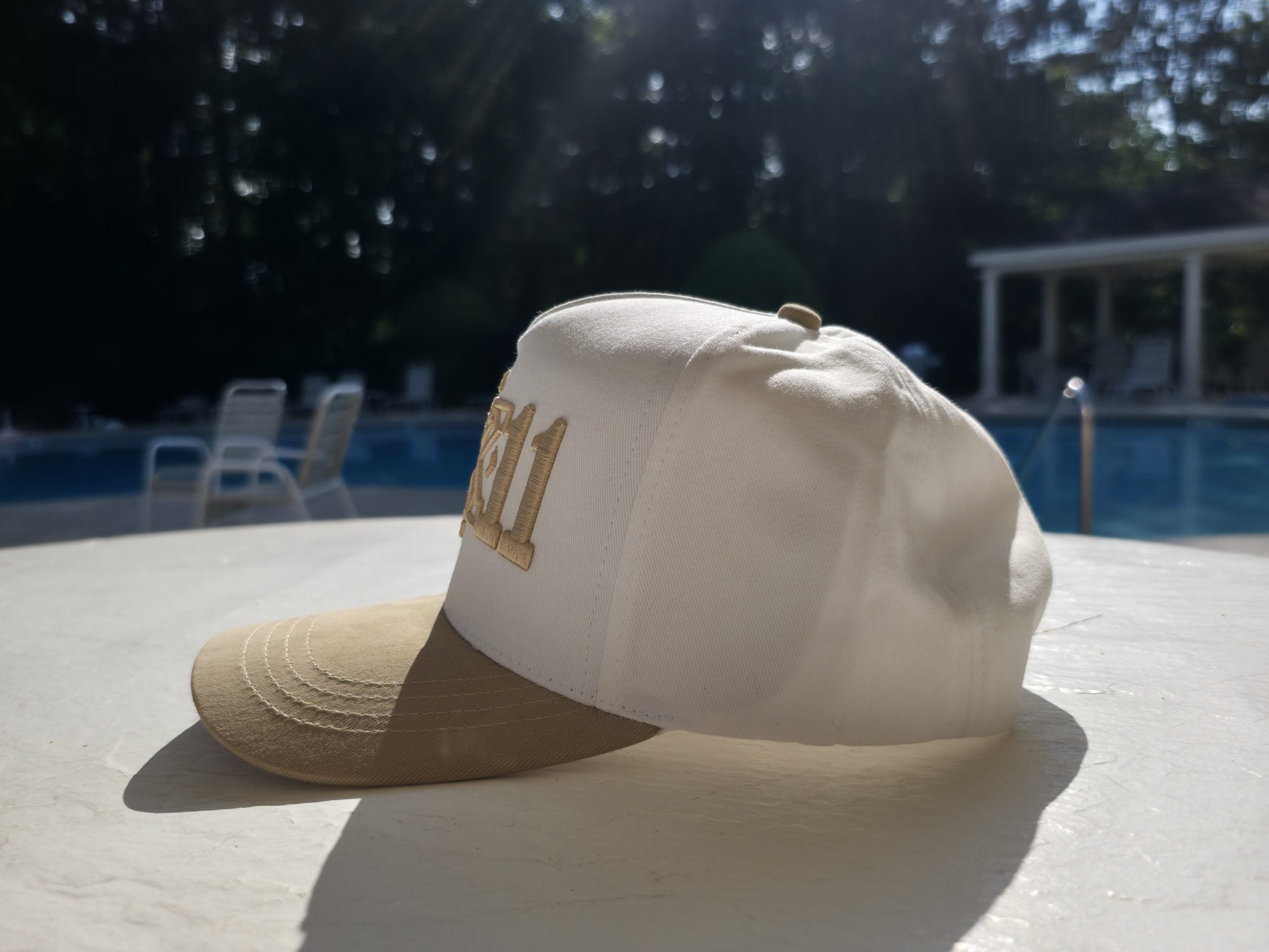 Kappa Alpha Psi 1911 3D Embroidered Cream/Wheat Hat image 3