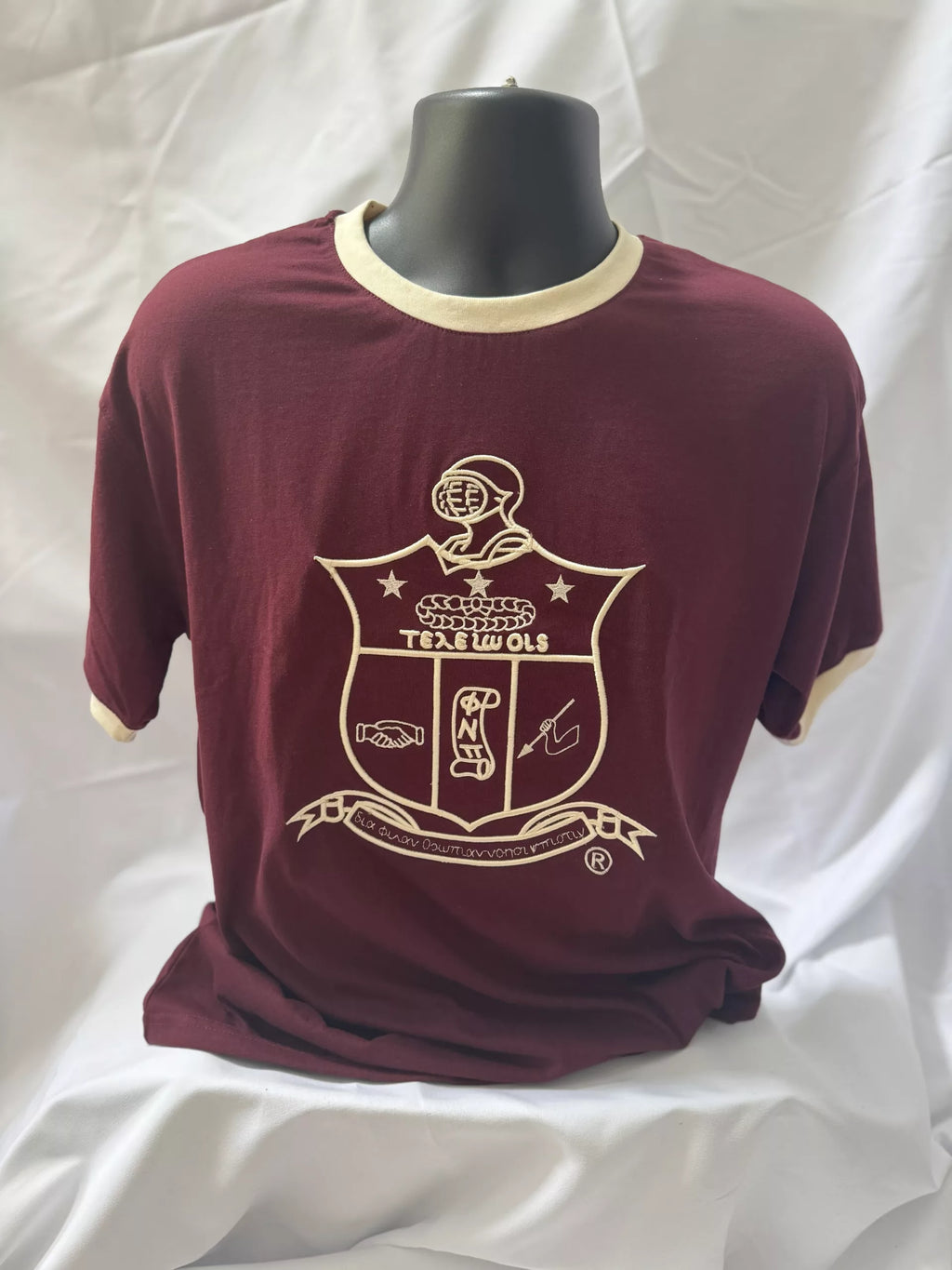 Kappa Alpha Psi Coat of Arms Ringer Tee image 5