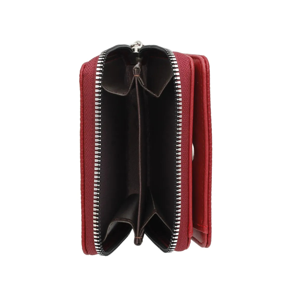Delta Red Tassel Keychain Zipper Wallet