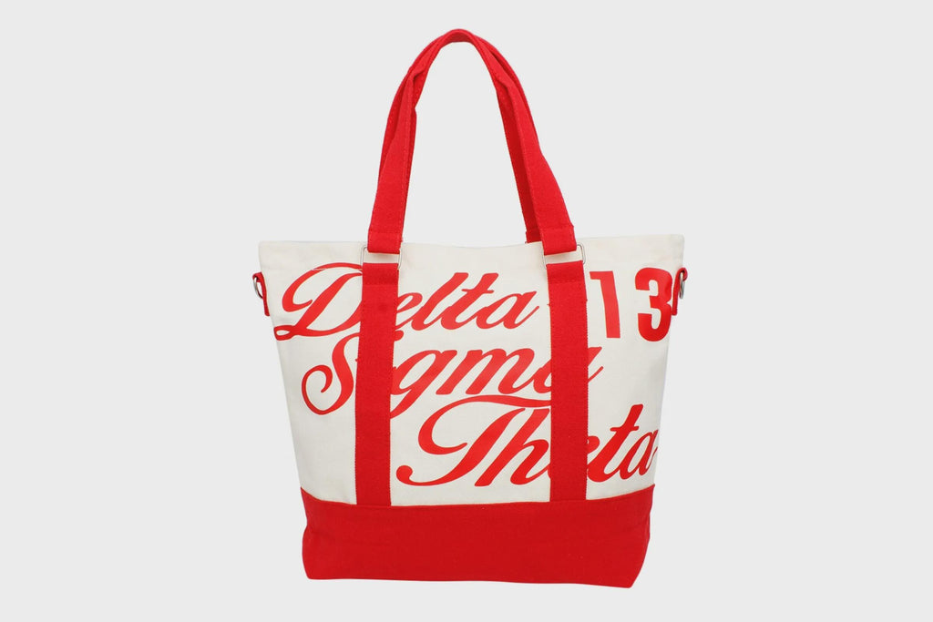 Delta Sigma Theta Cotton Tote Bag