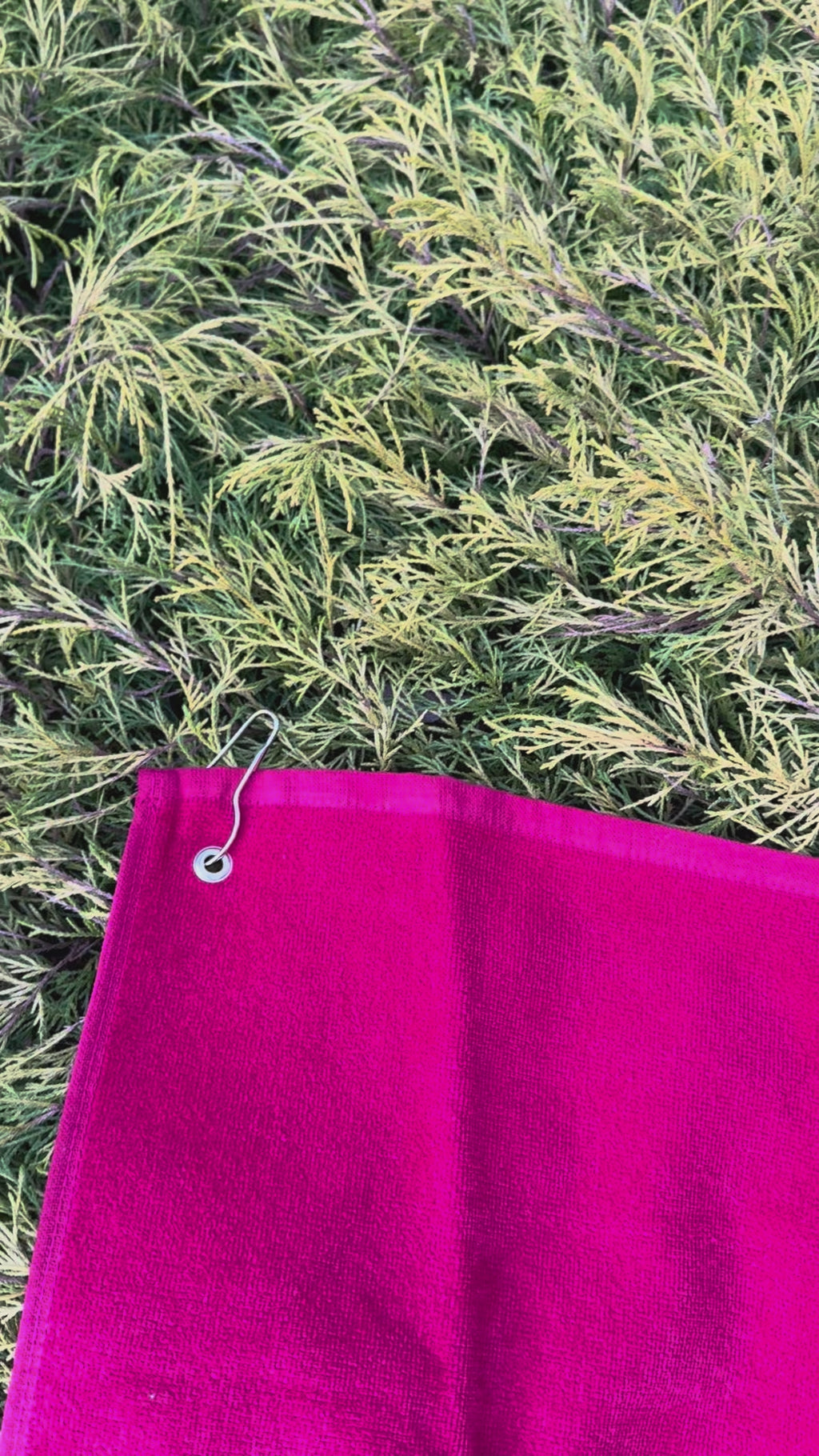 Kappa Alpha Psi Krimson and Kream On The Green Embroidered Golf Towel
