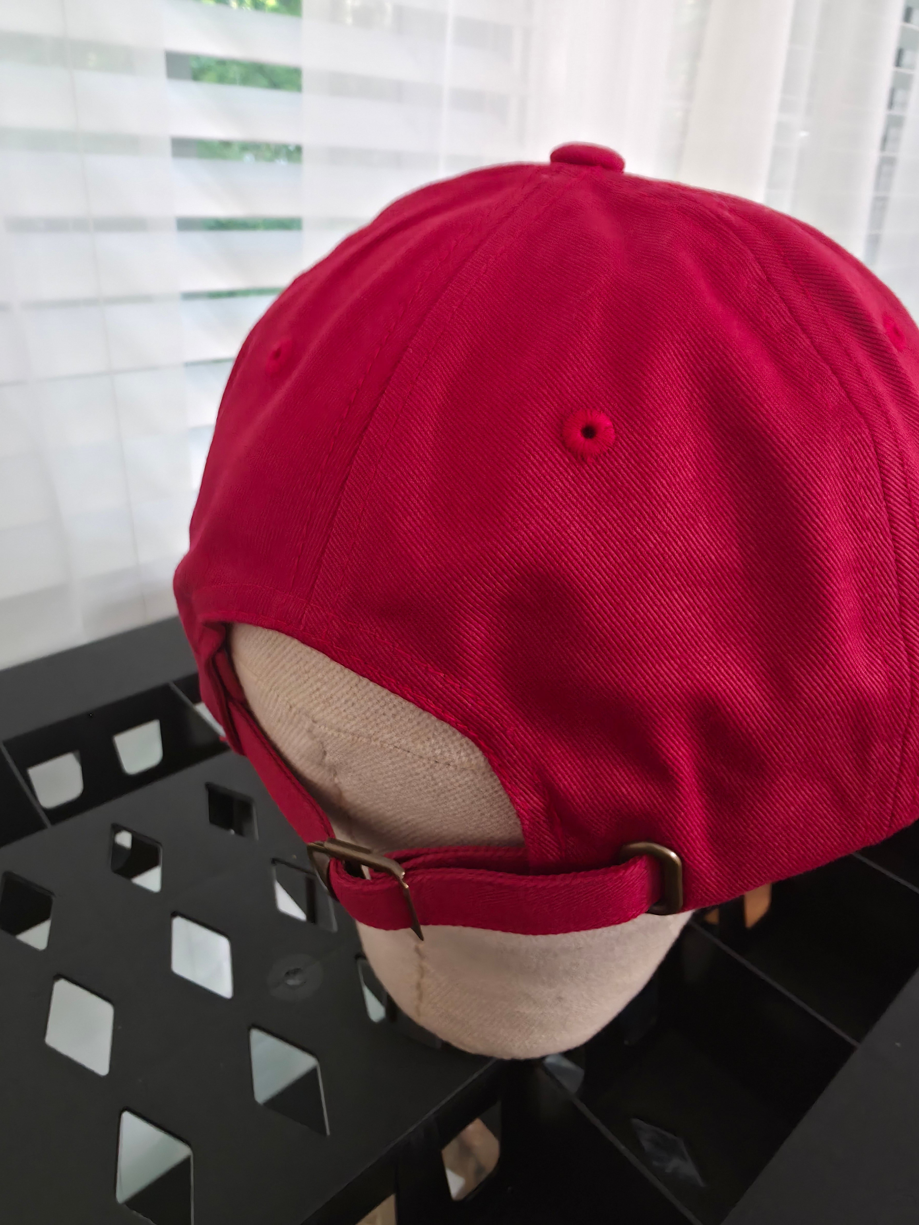 Phi Nu Pi Crimson Dad Cap | Embroidered Hat