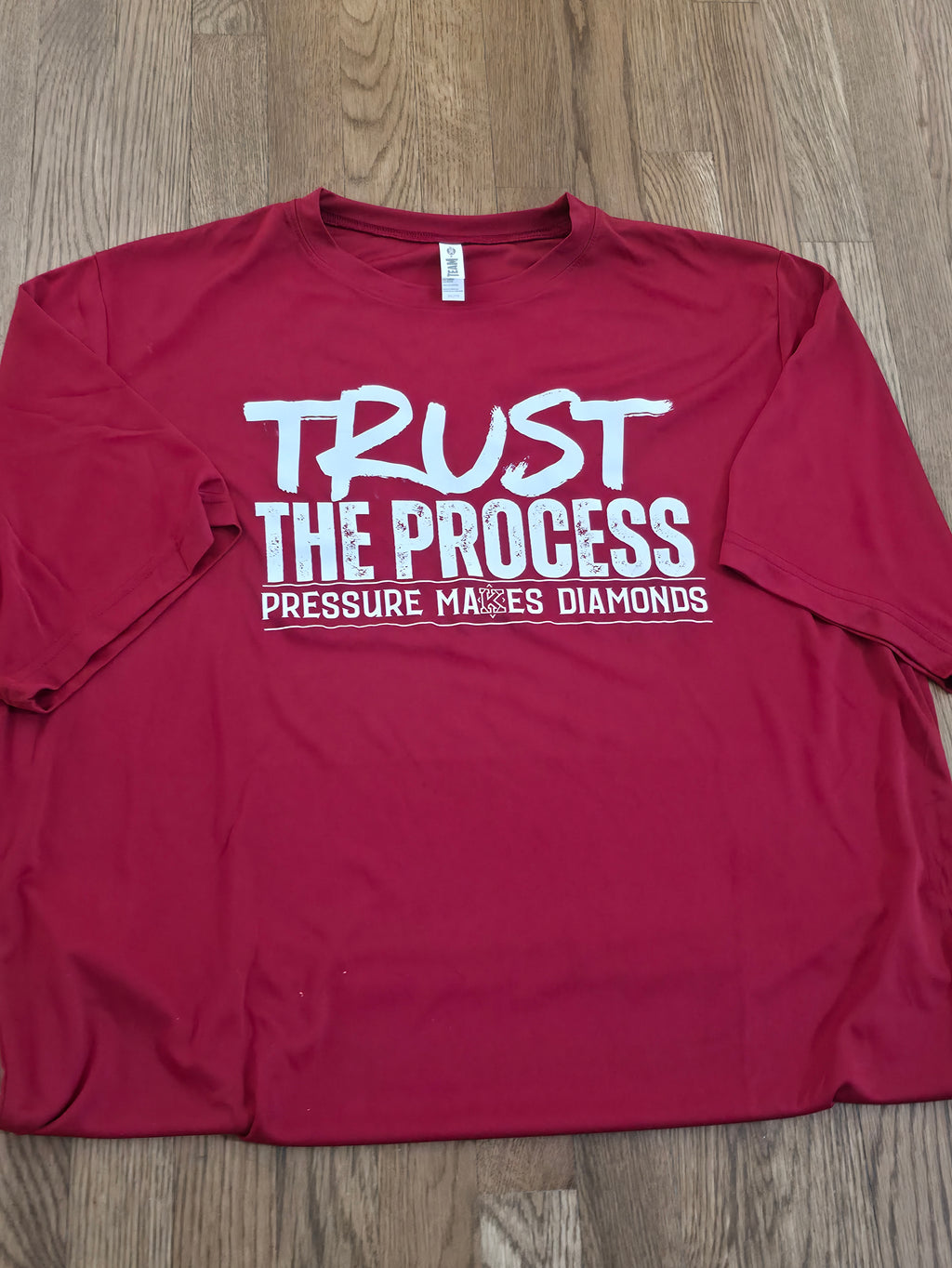 Trust The Process Crimson Dri-fit