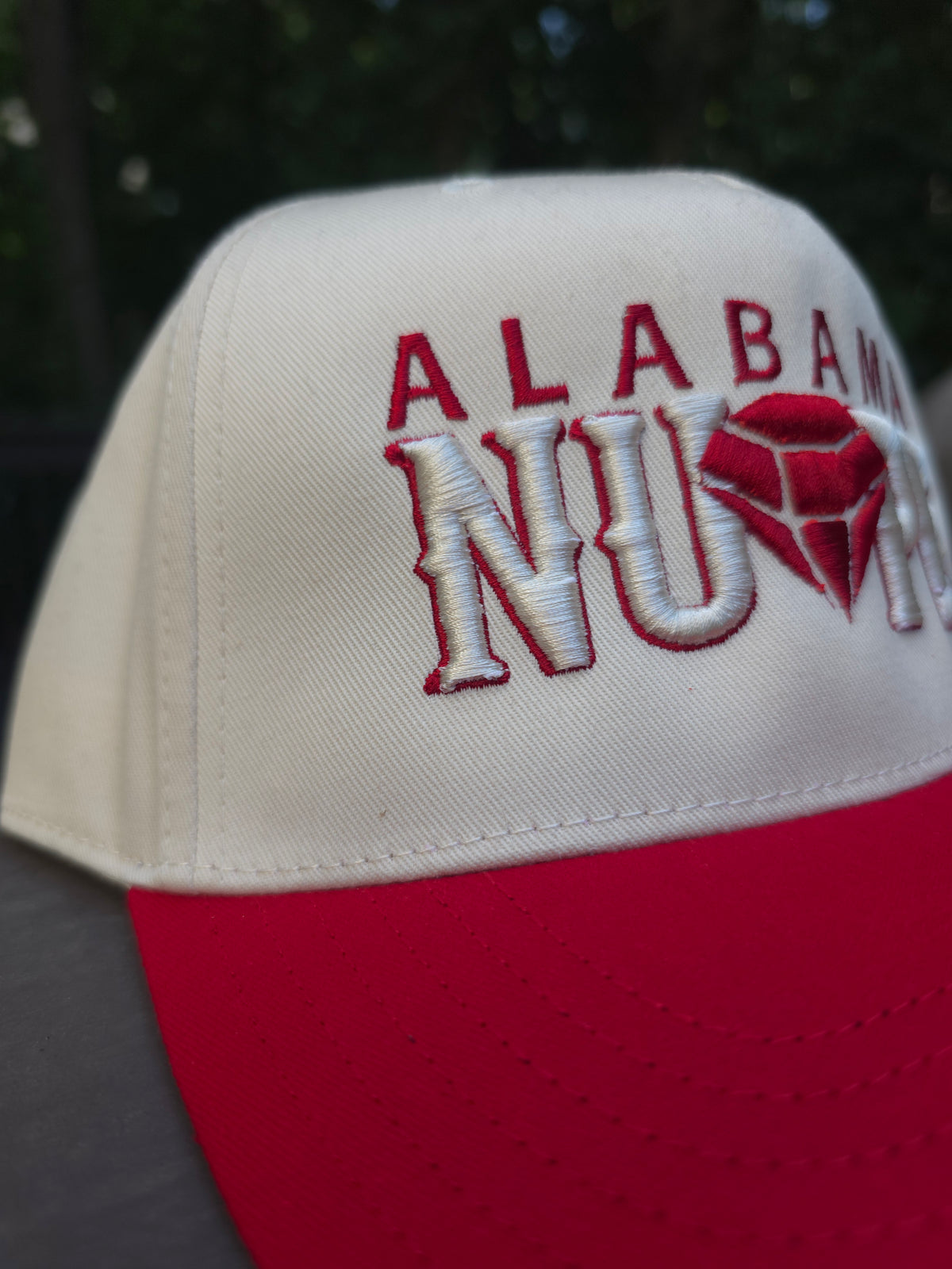 Alabama Nupe Diamond Embroidered Two Tone Hat