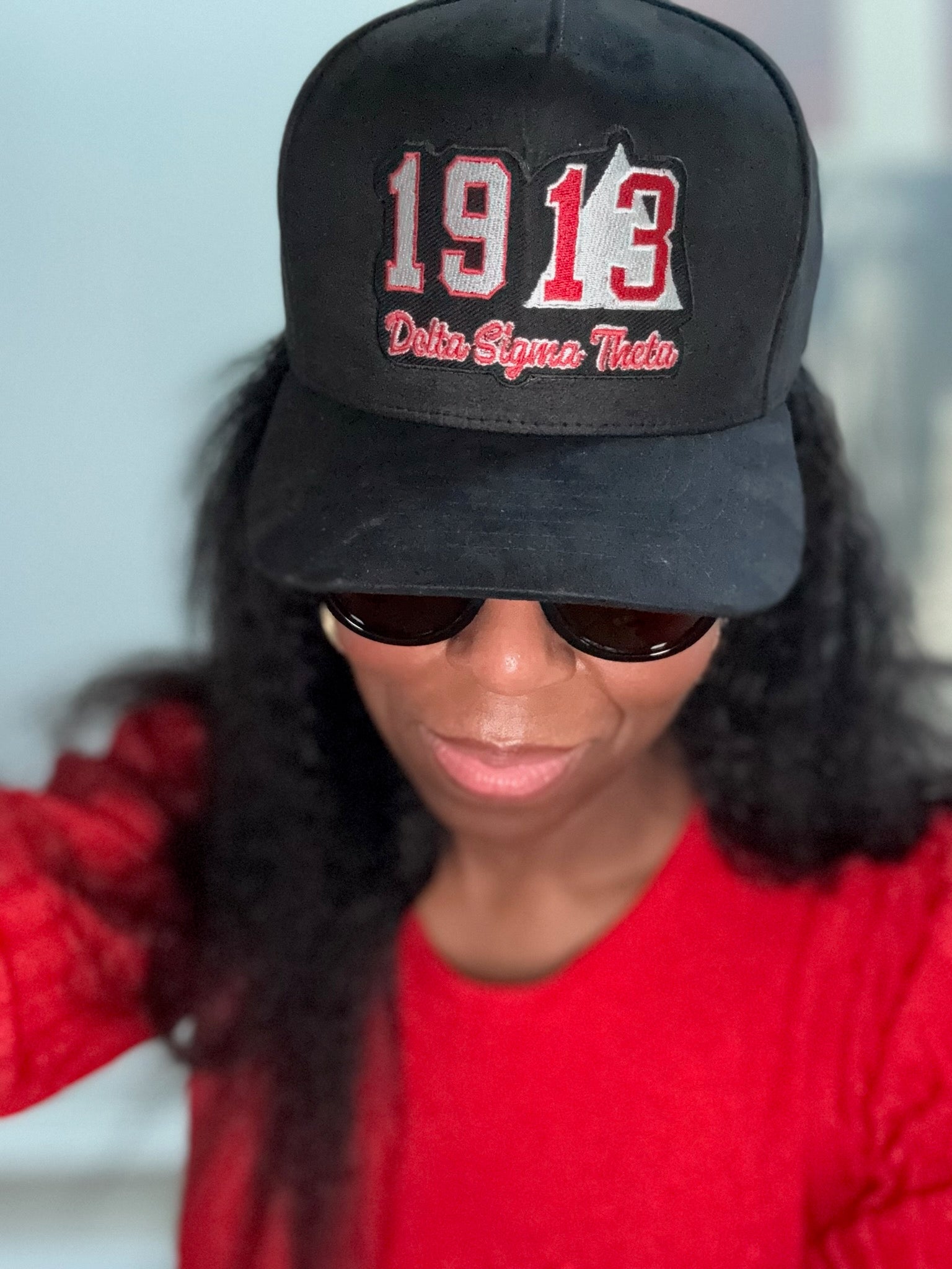 1913 Black Suede Hat