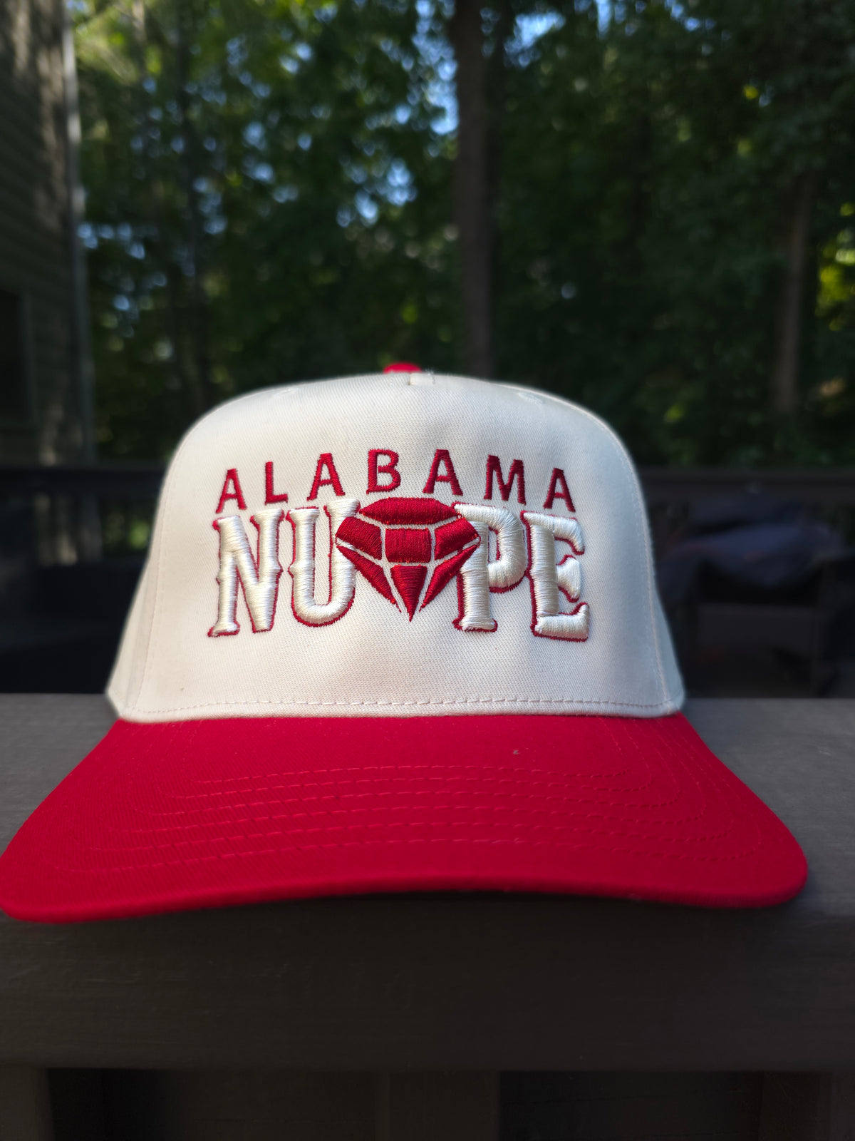 Alabama Nupe Diamond Embroidered Two Tone Hat