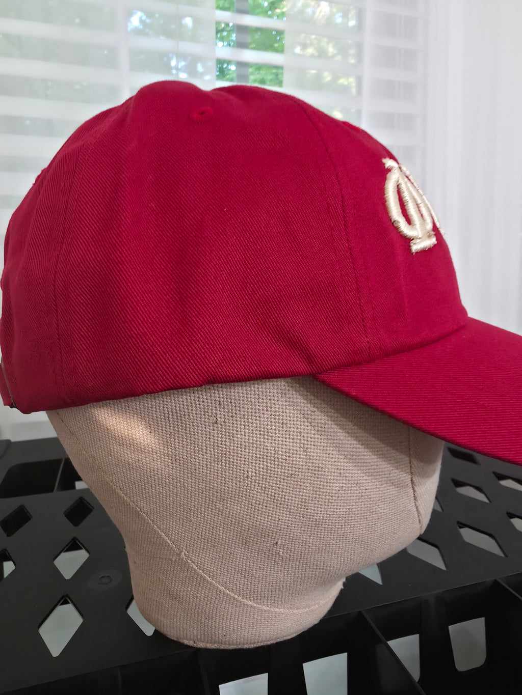 Phi Nu Pi Crimson Dad Cap | Embroidered Hat