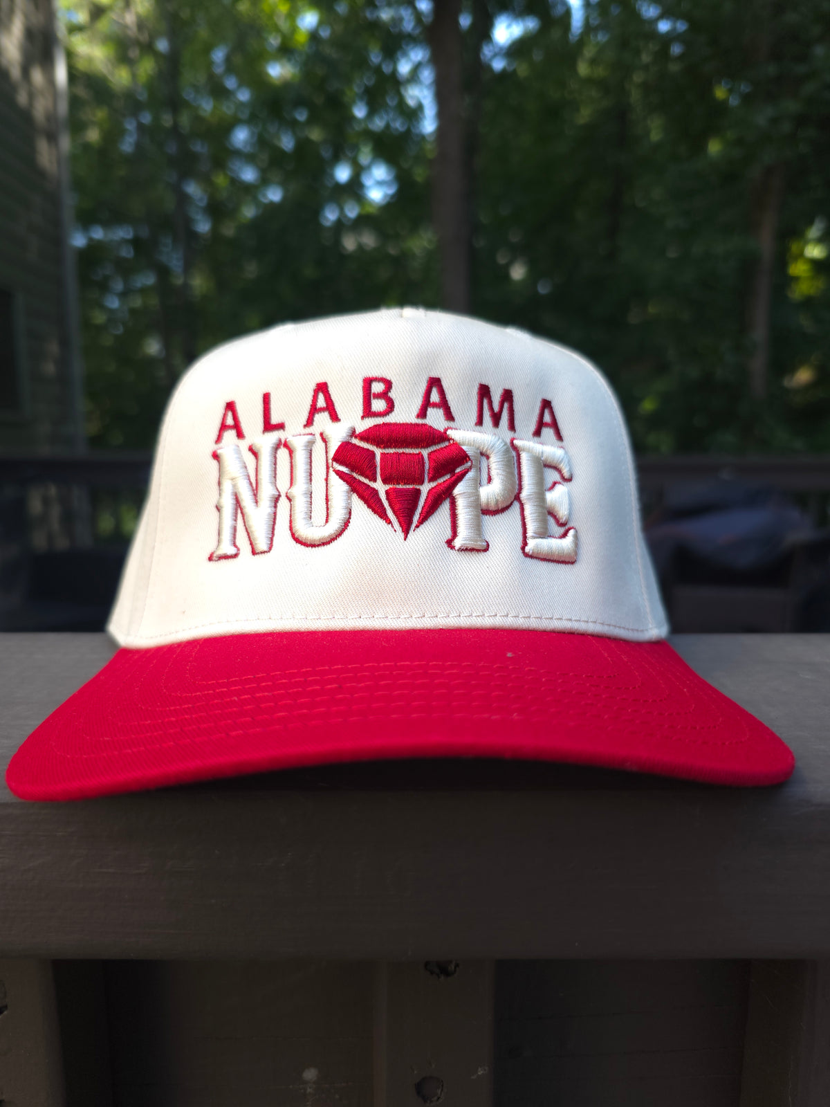 Alabama Nupe Diamond Embroidered Two Tone Hat