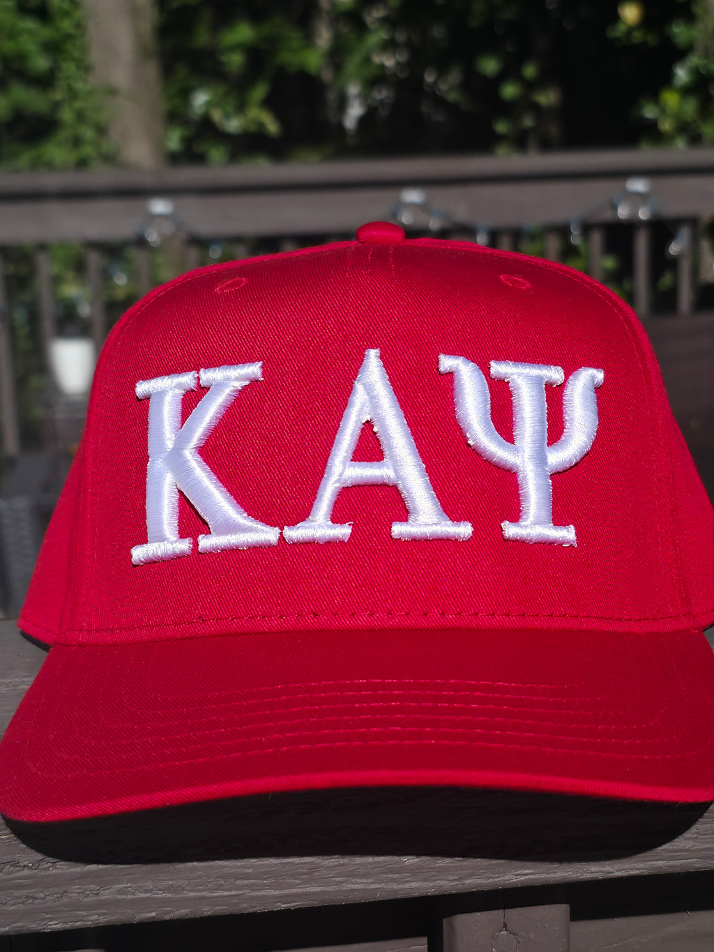 Kappa Alpha Psi Embroidered 3 Letter Hat