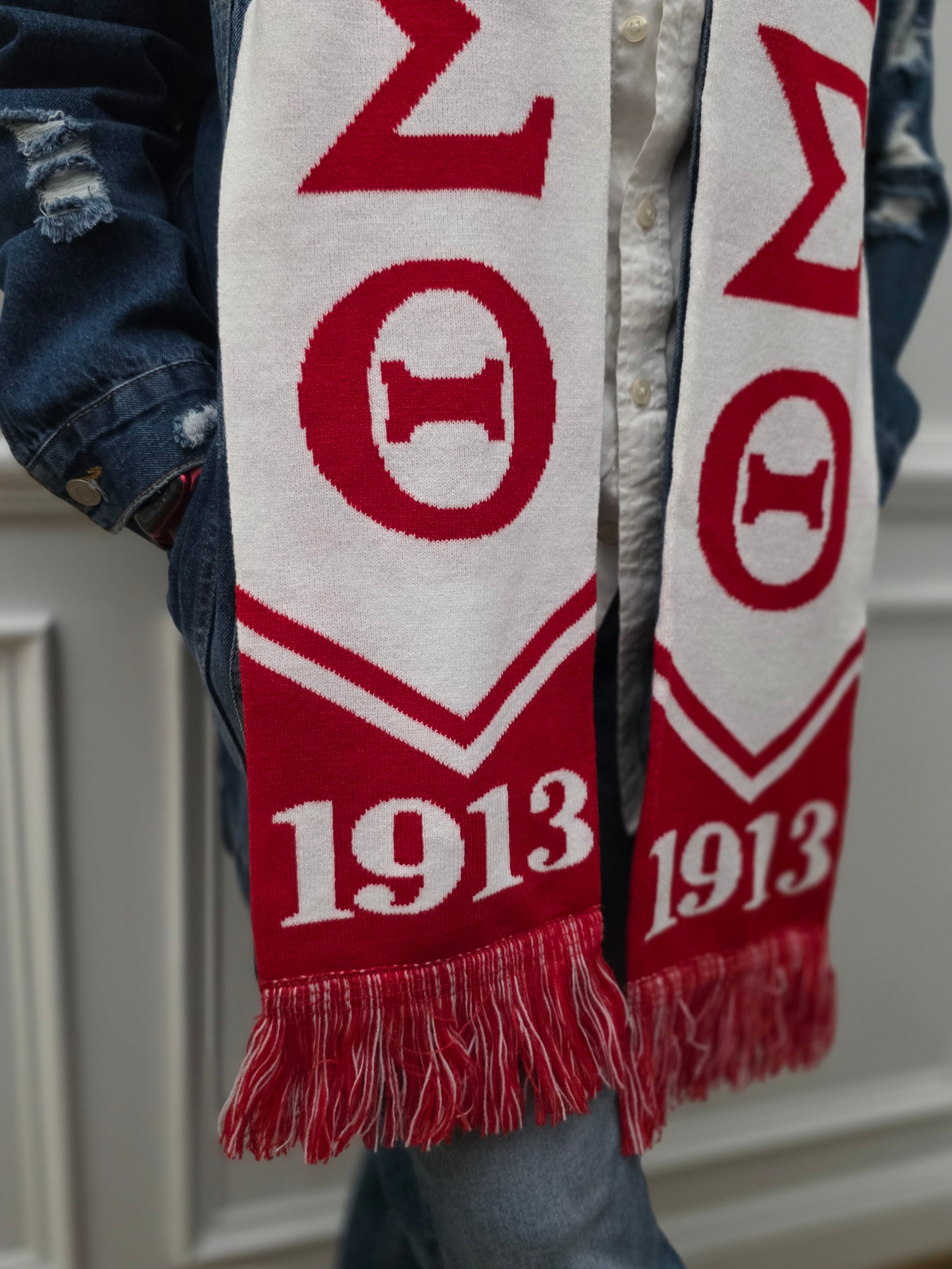 Delta Sigma Theta 80 X 7 Inch Scarf